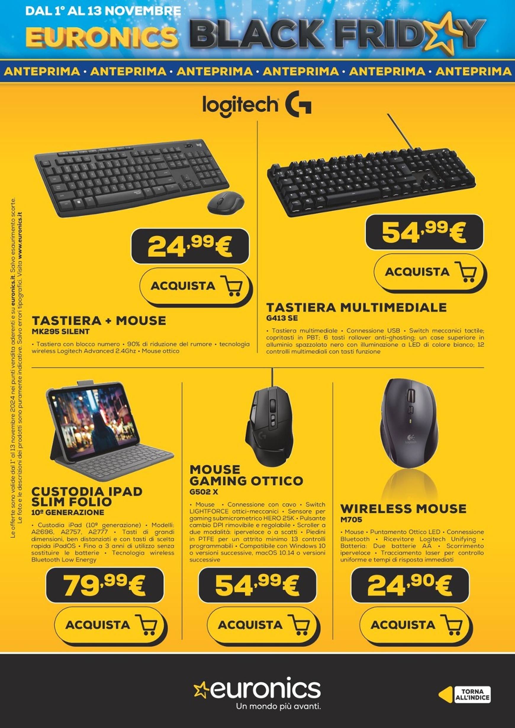 Volantino Euronics - Black Friday valido dal 01.11. al 13.11. 12