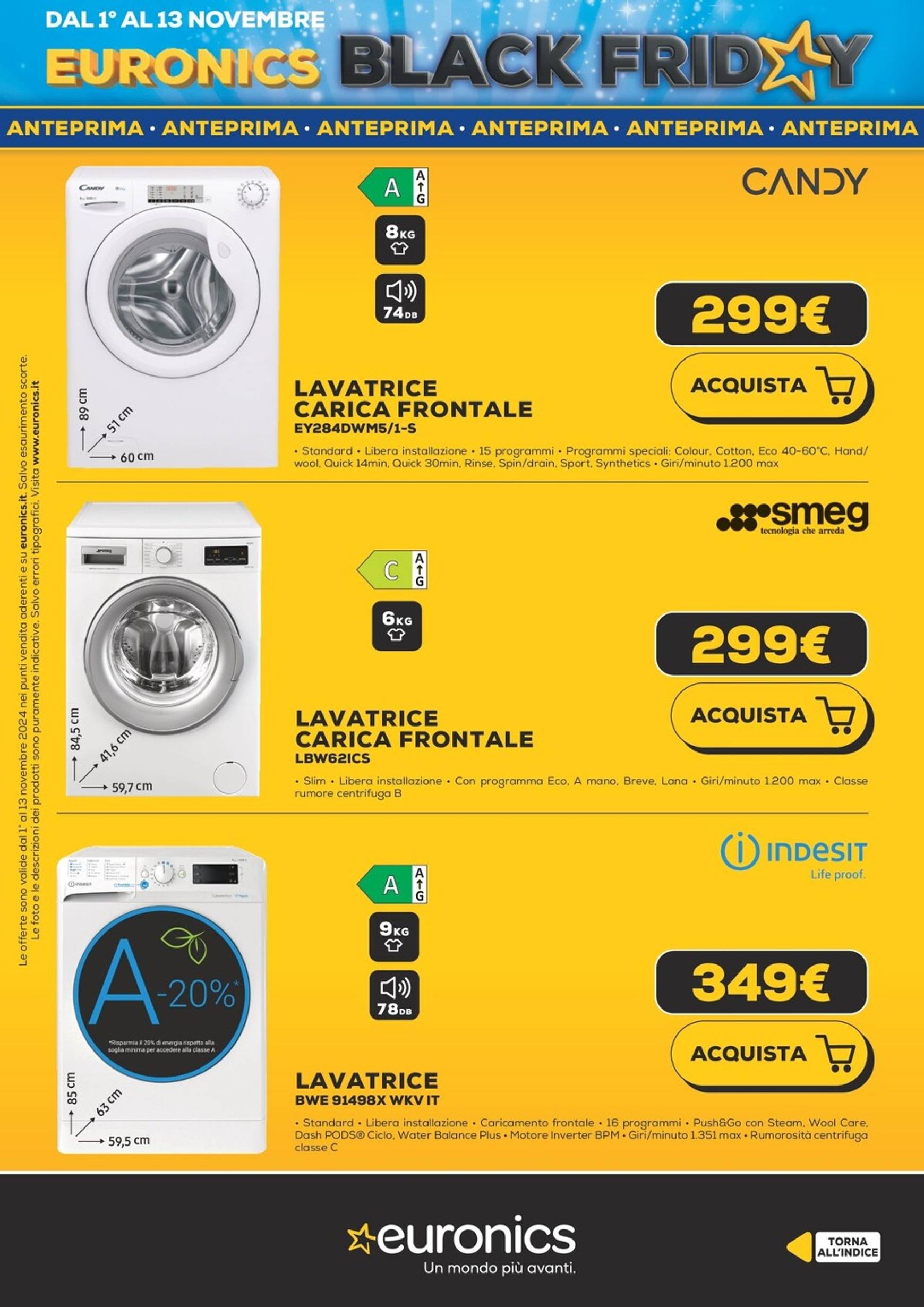 Volantino Euronics - Black Friday valido dal 01.11. al 13.11. 31