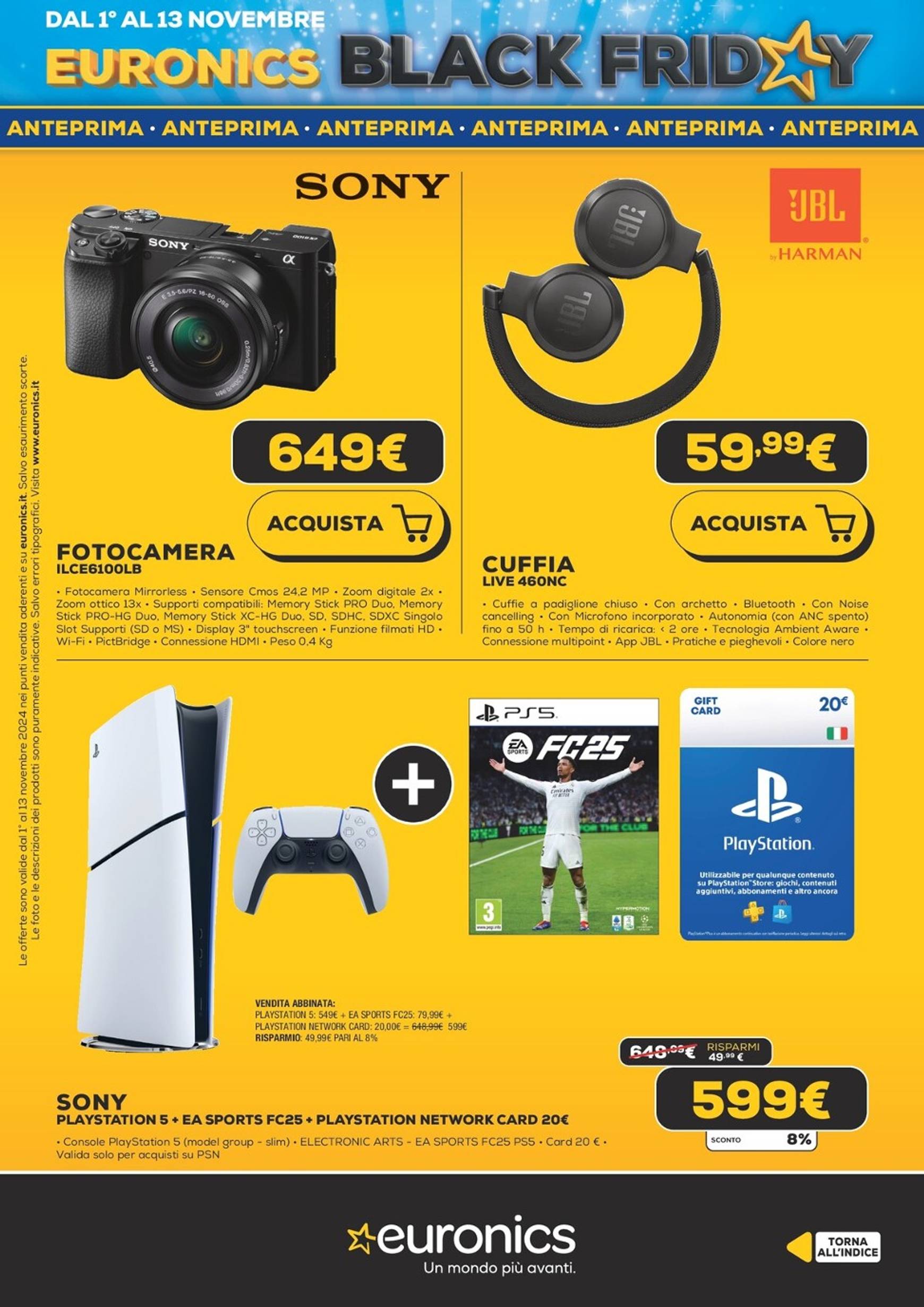 Volantino Euronics - Black Friday valido dal 01.11. al 13.11. 9