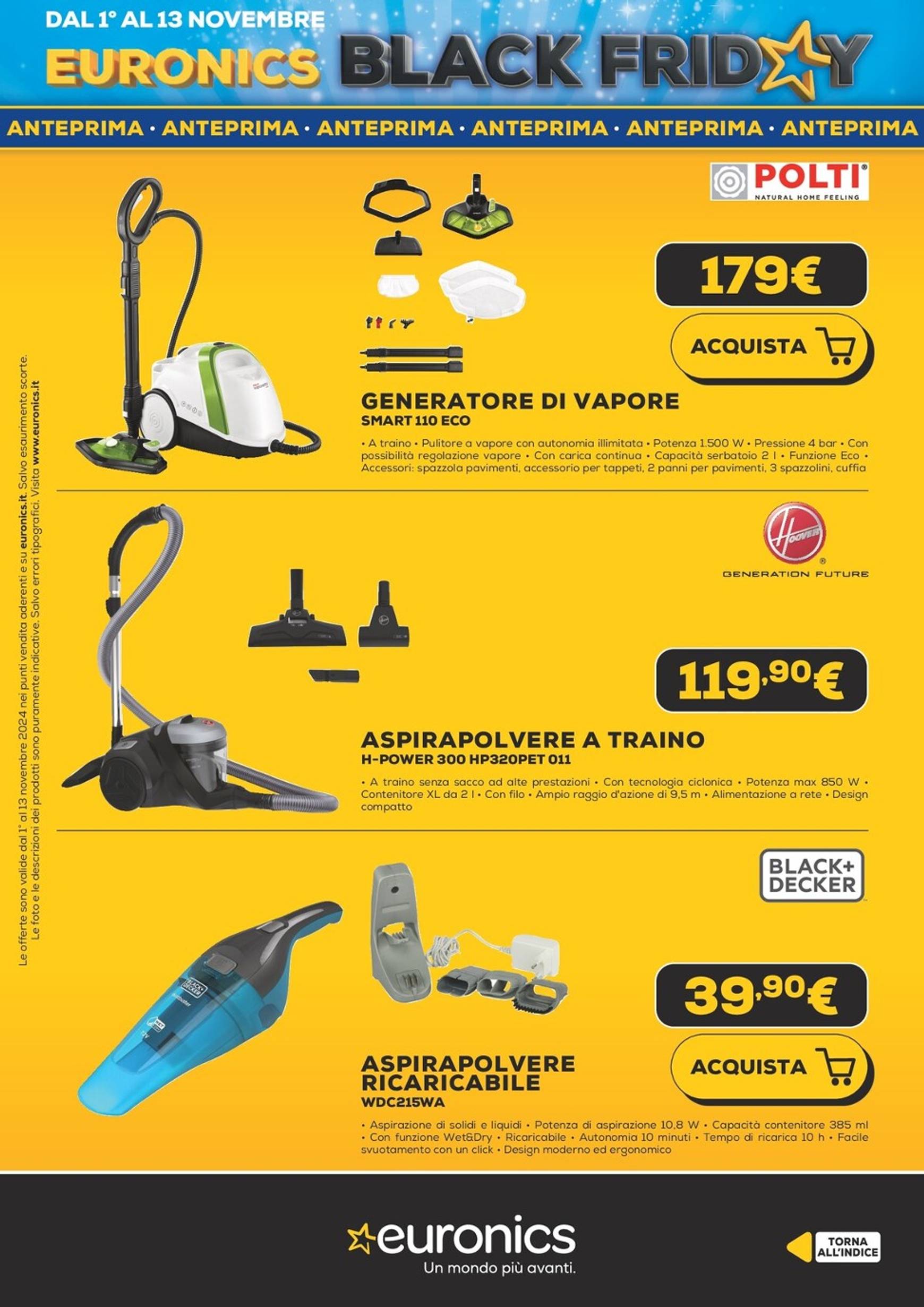 Volantino Euronics - Black Friday valido dal 01.11. al 13.11. 47