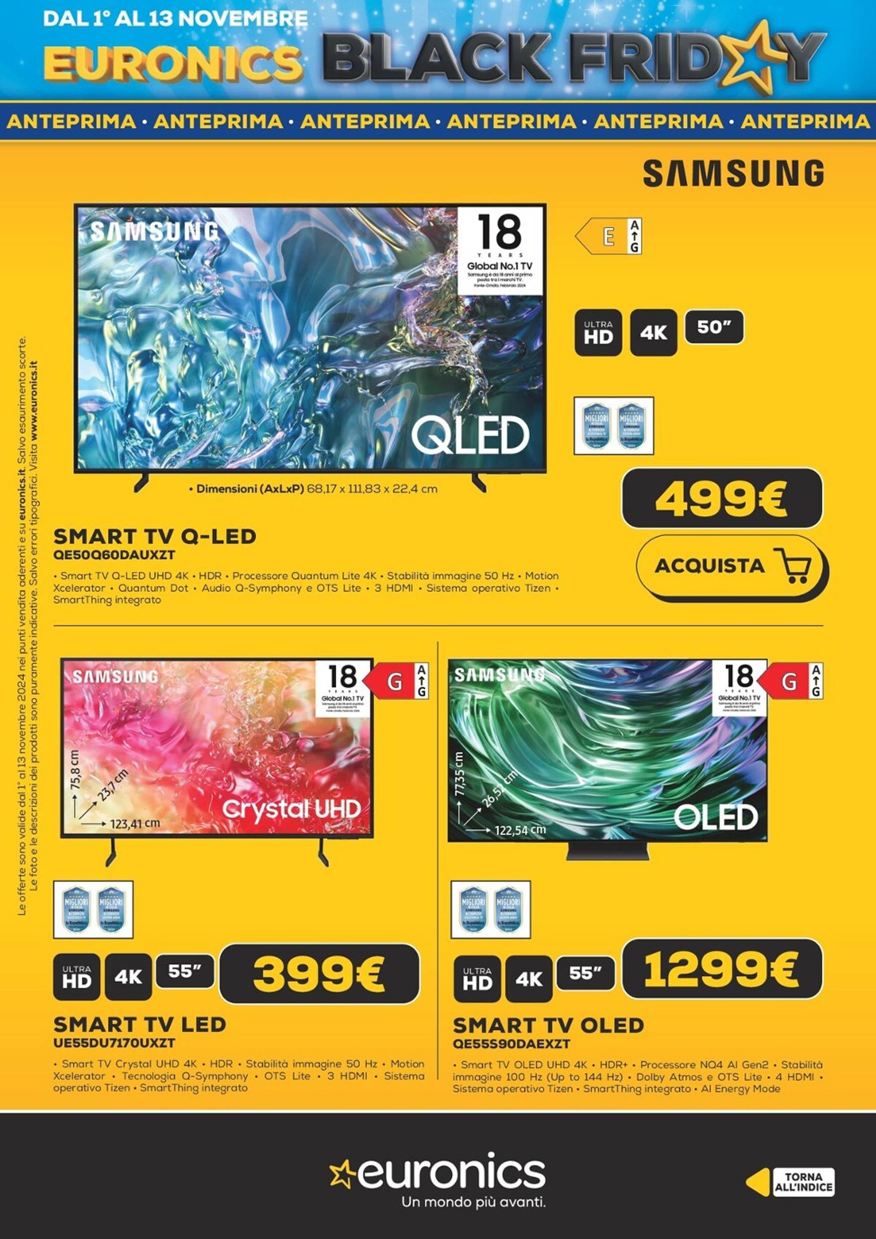 Volantino Euronics - Black Friday valido dal 01.11. al 13.11. 7