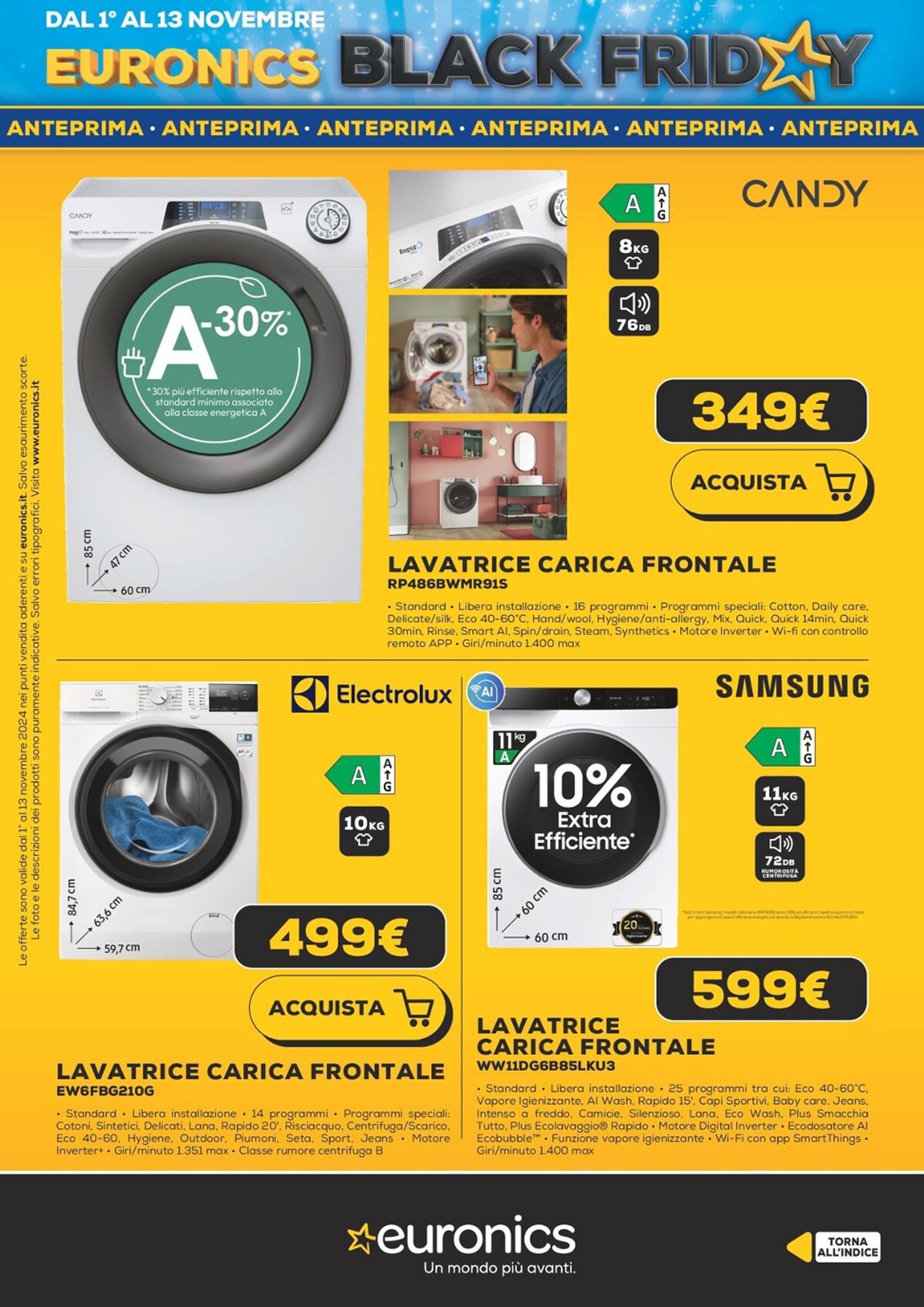 Volantino Euronics - Black Friday valido dal 01.11. al 13.11. 33