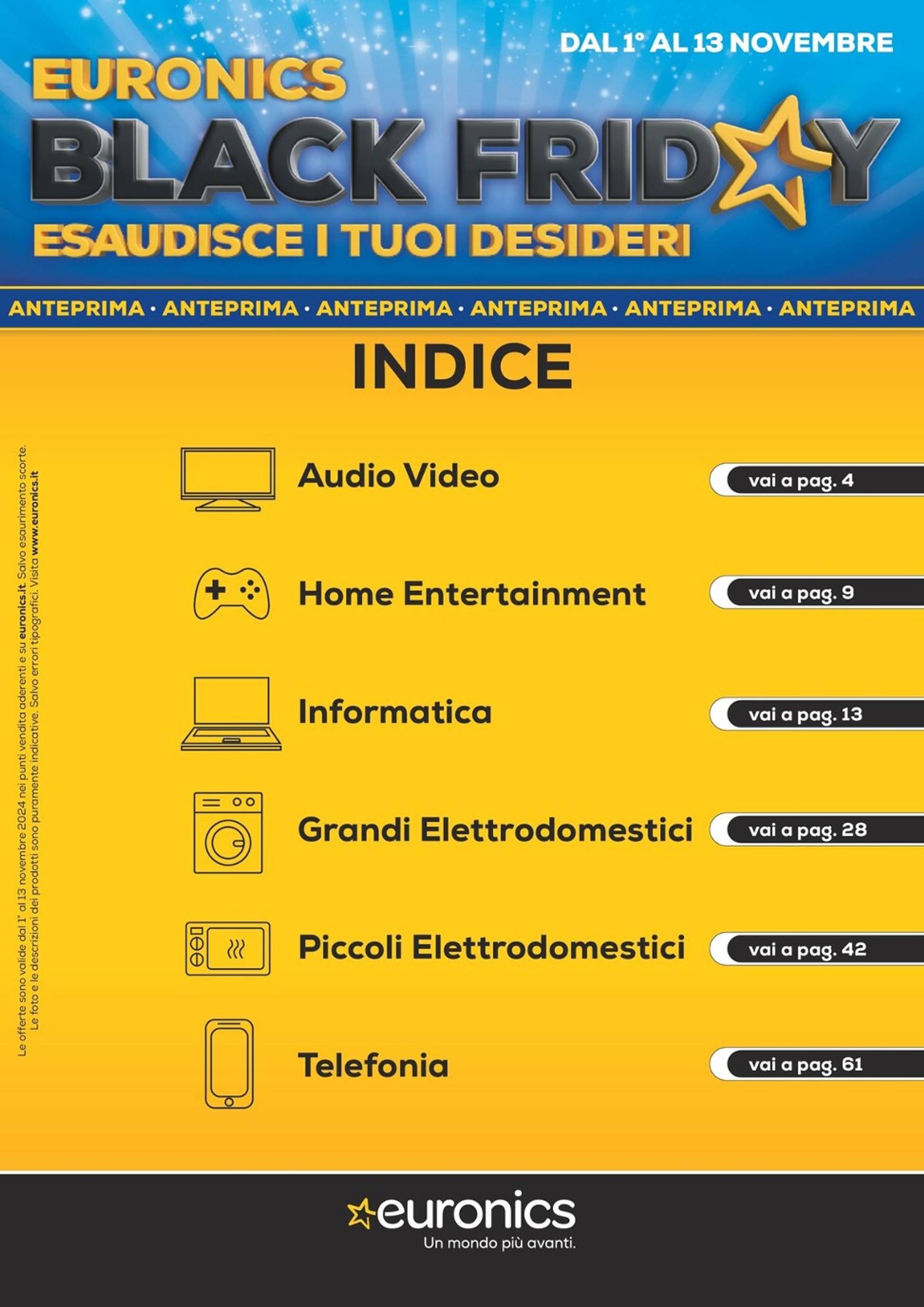 Volantino Euronics - Black Friday valido dal 01.11. al 13.11. 3