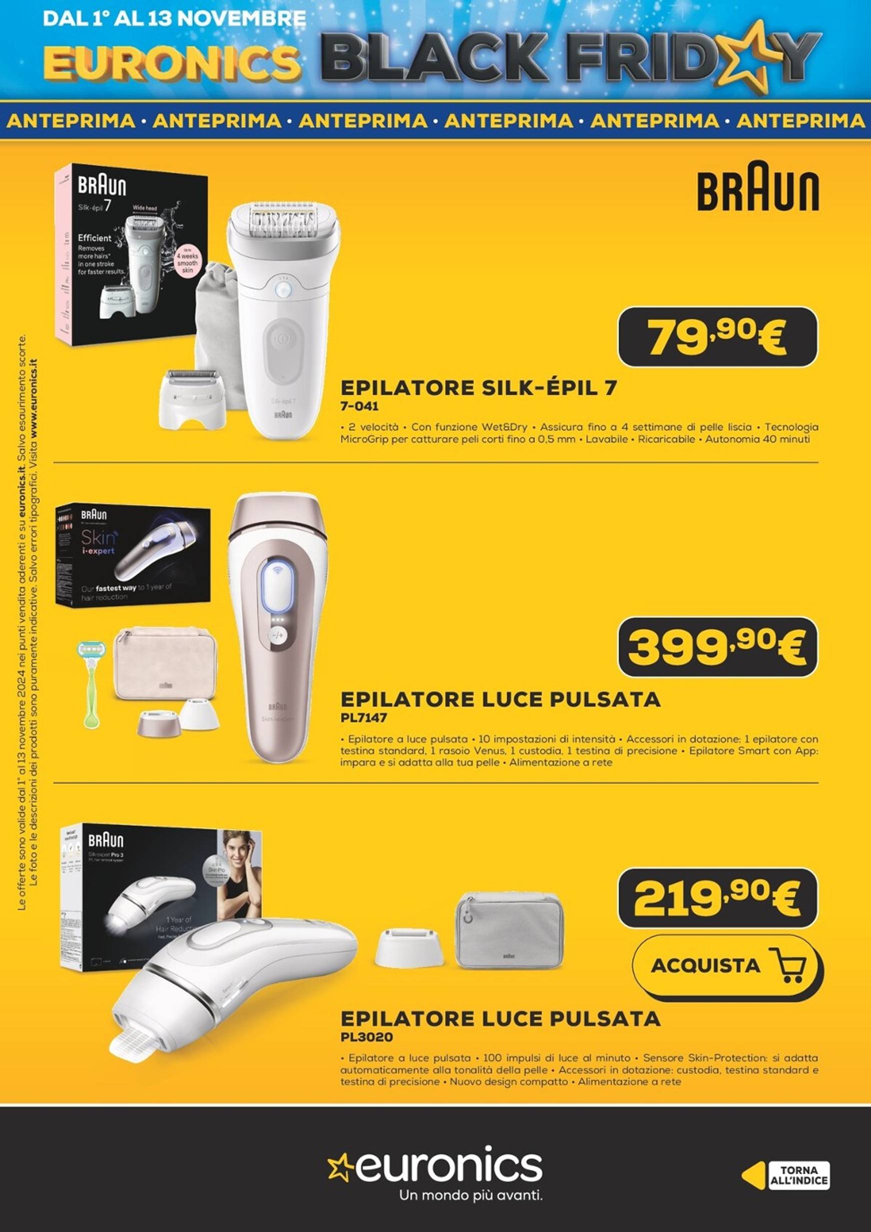 Volantino Euronics - Black Friday valido dal 01.11. al 13.11. 57