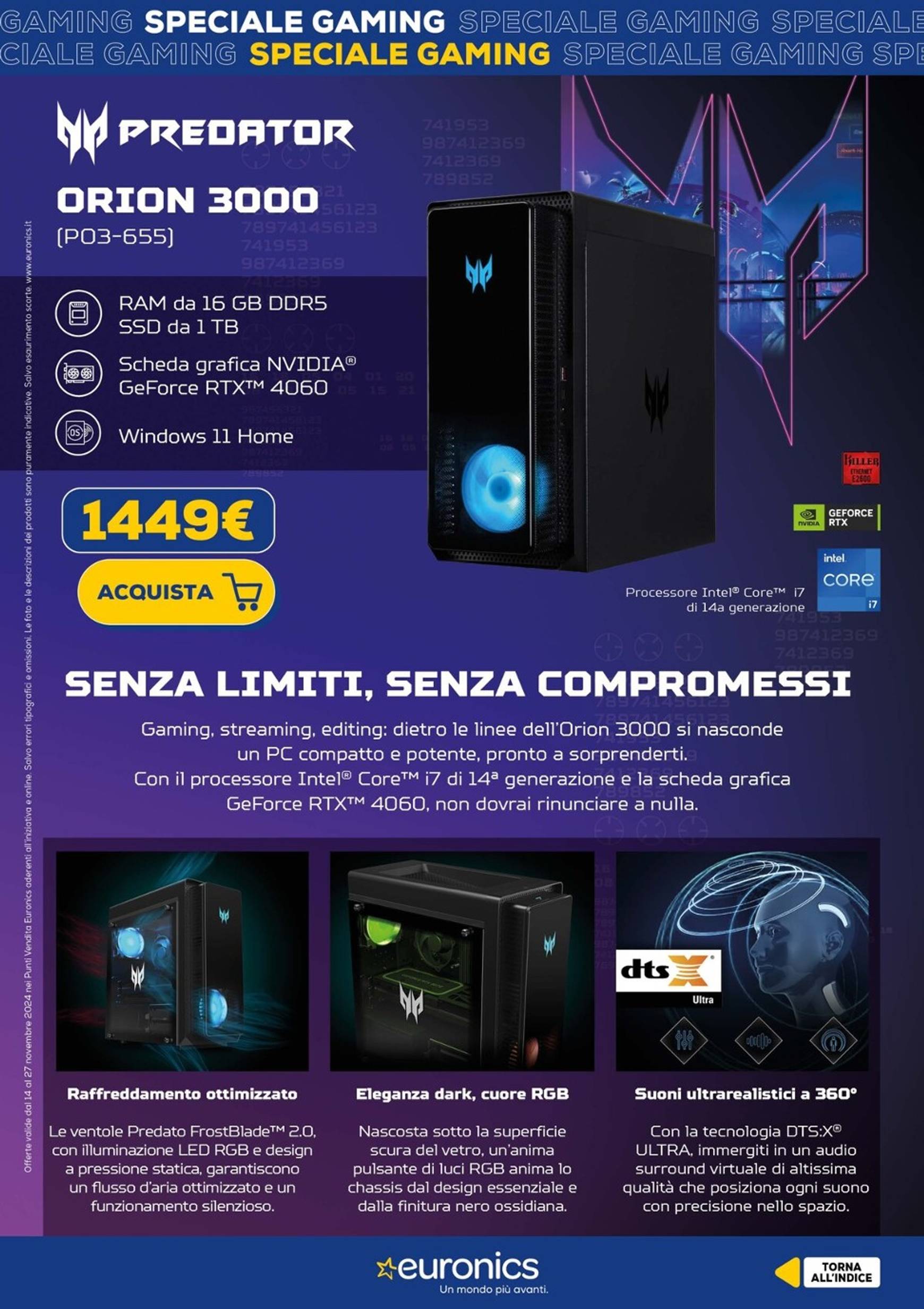 Volantino Euronics - Speciale Gaming valido dal 14.11. al 27.11. 5