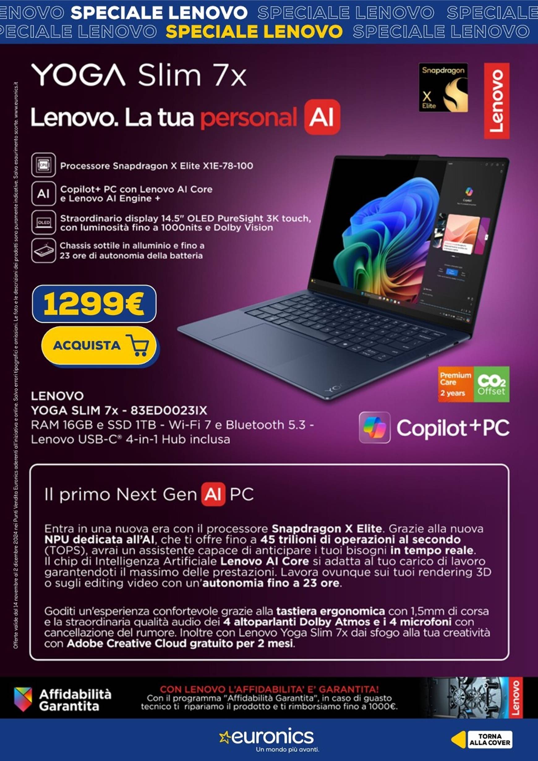 Volantino Euronics - Speciale Lenovo valido dal 14.11. al 02.12. 4