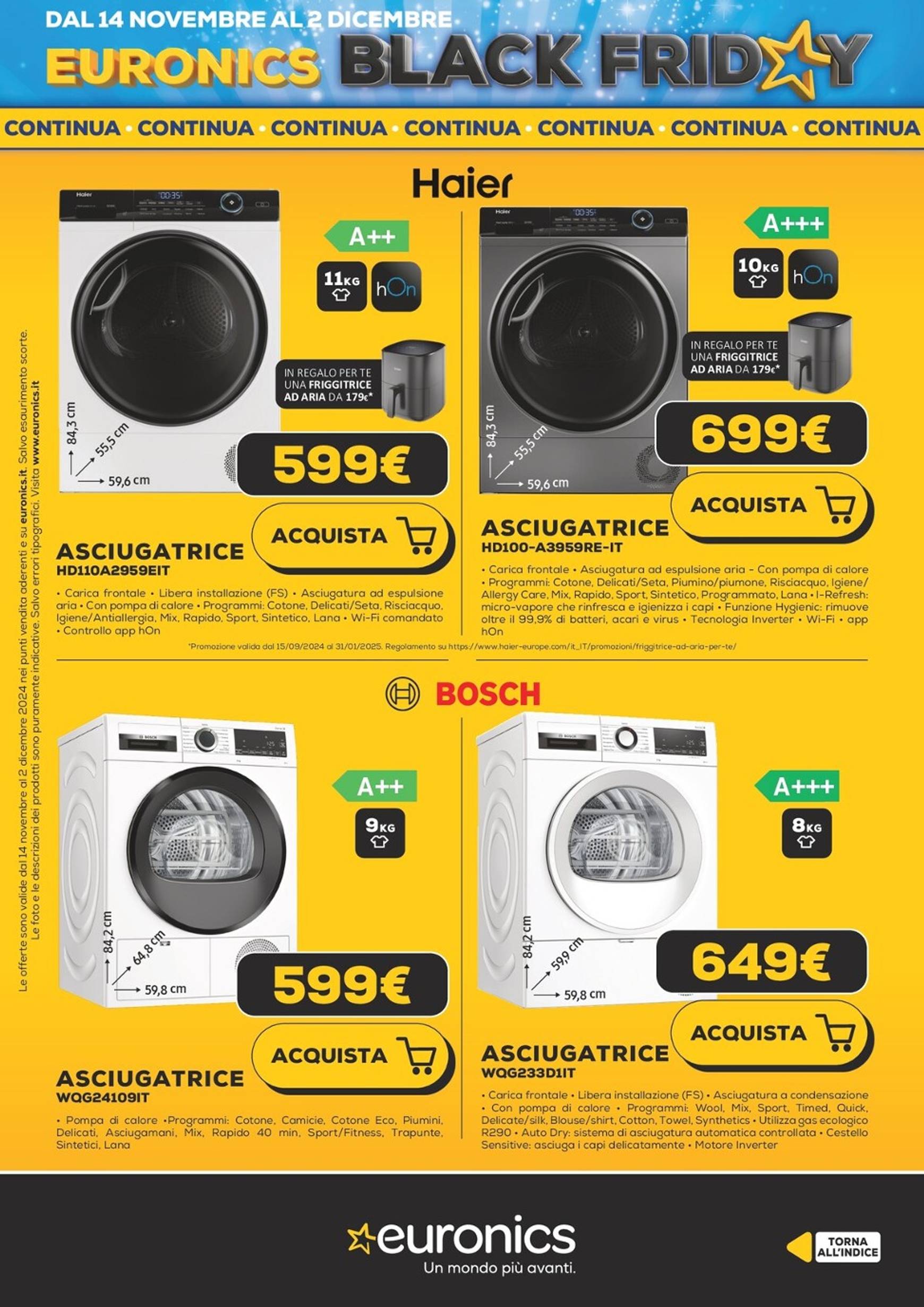 Volantino Euronics - Black Friday valido dal 14.11. al 02.12. 31