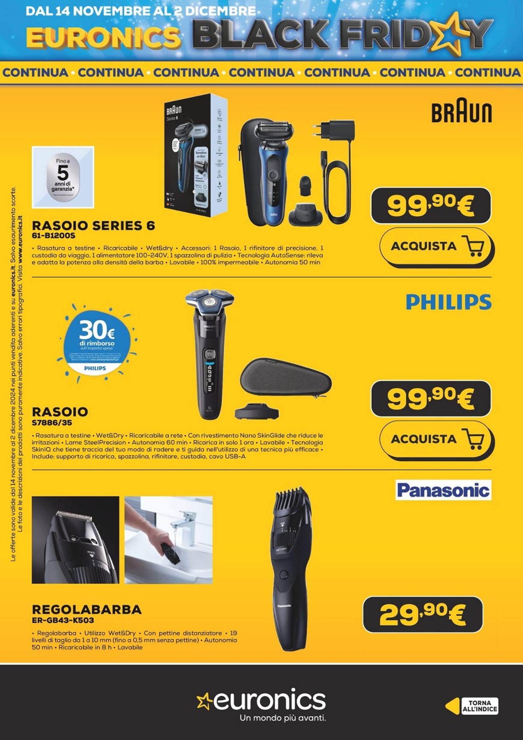 Volantino Euronics - Black Friday valido dal 14.11. al 02.12. 66