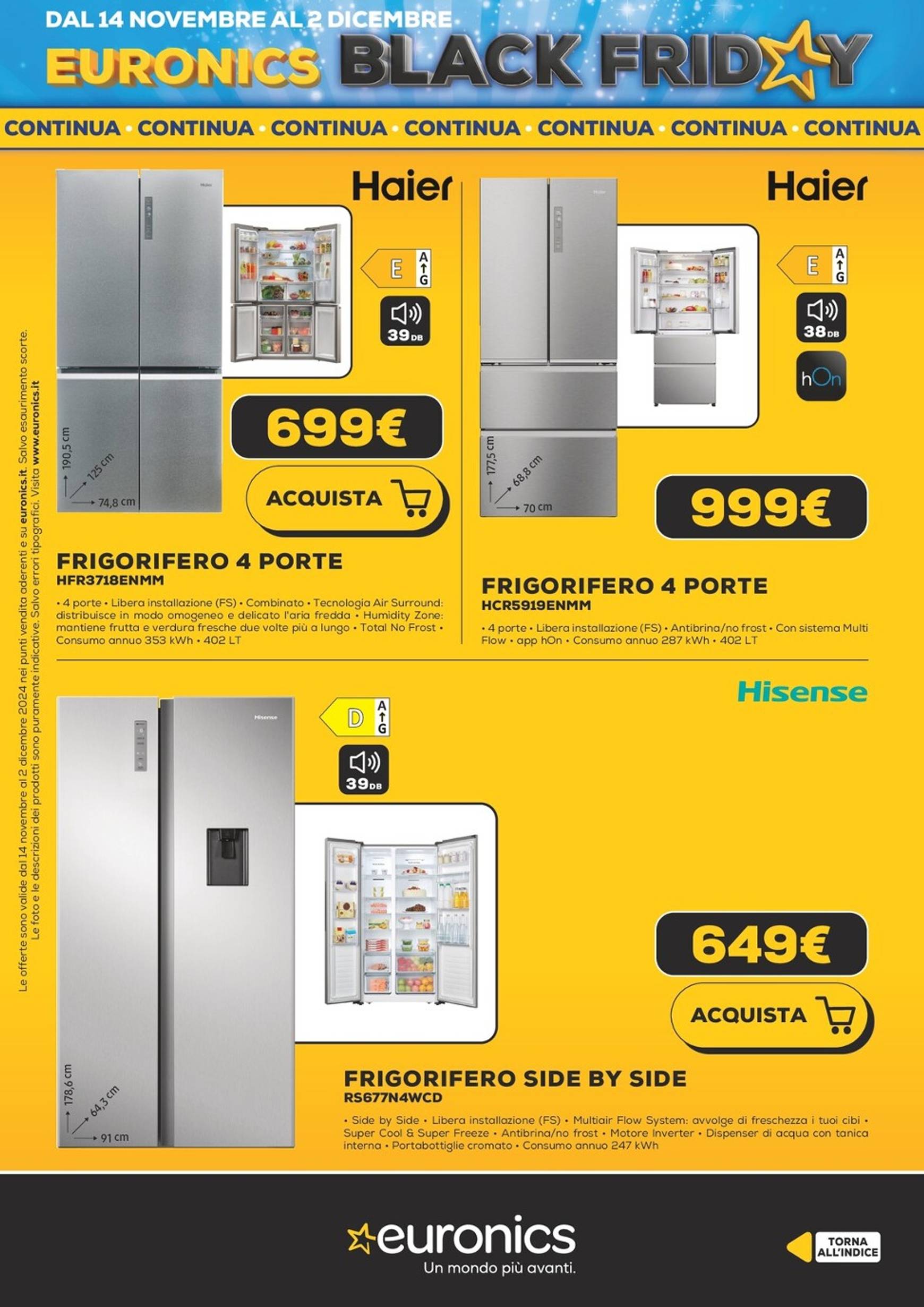 Volantino Euronics - Black Friday valido dal 14.11. al 02.12. 37