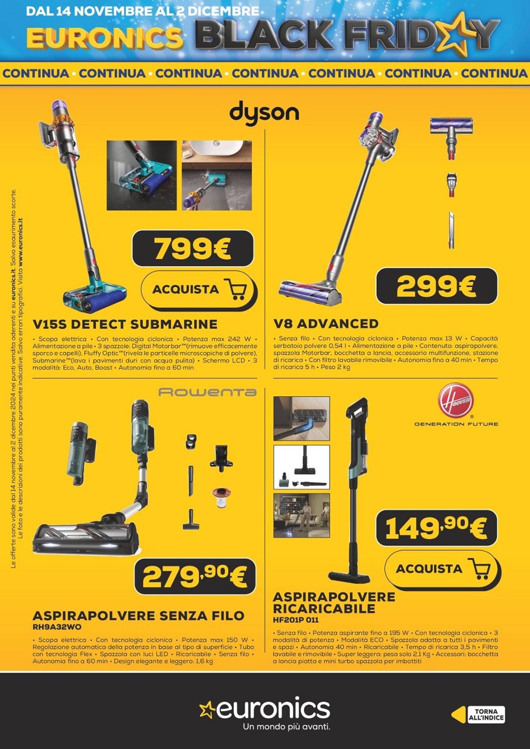 Volantino Euronics - Black Friday valido dal 14.11. al 02.12. 45