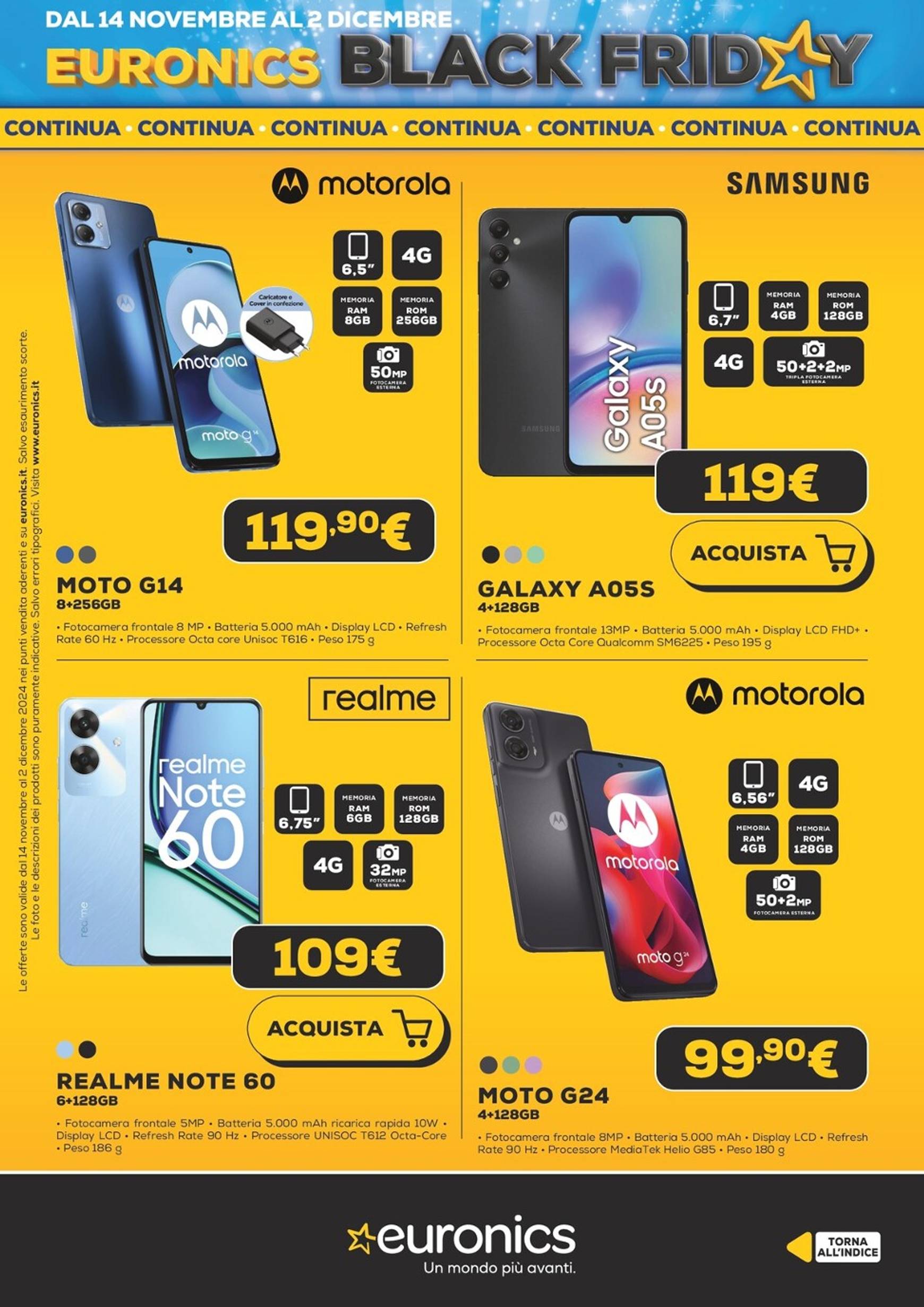 Volantino Euronics - Black Friday valido dal 14.11. al 02.12. 72