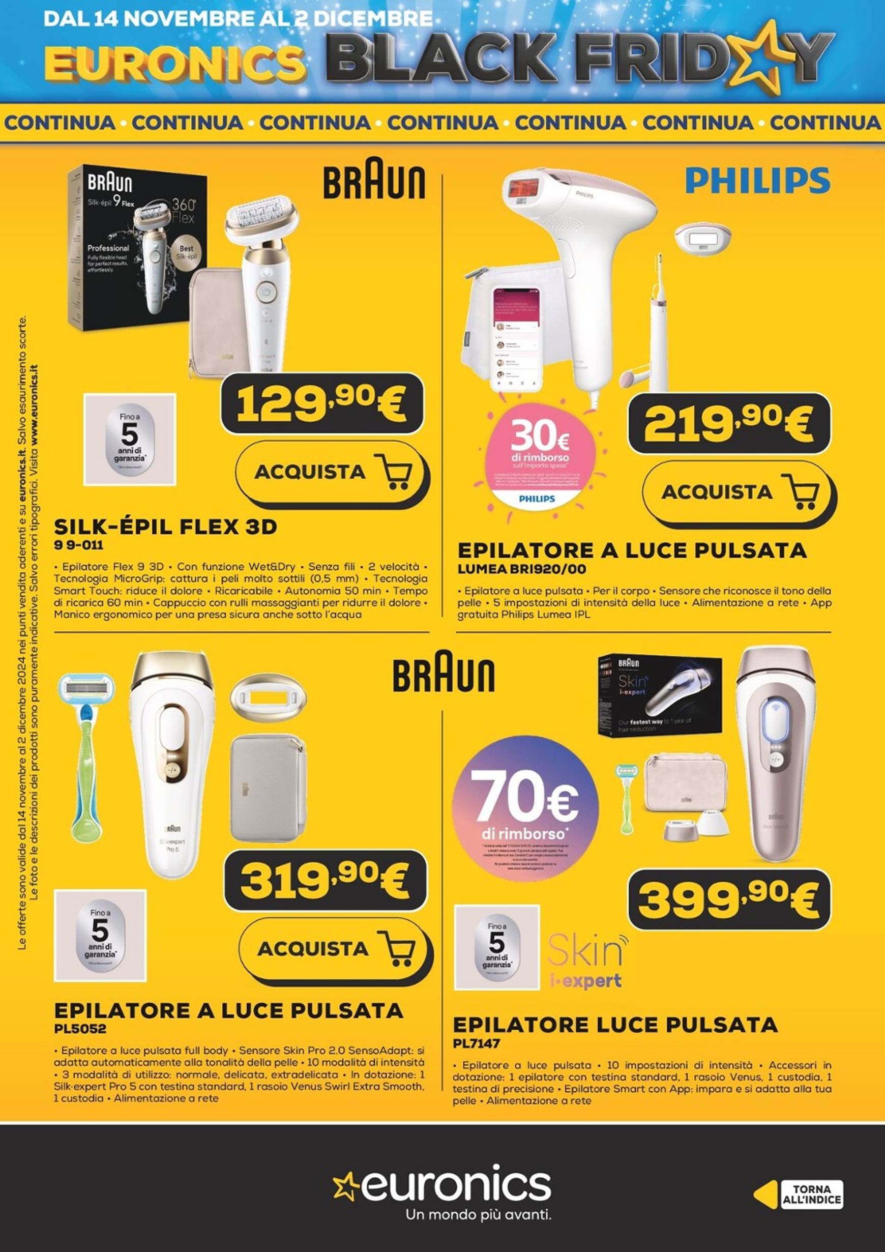 Volantino Euronics - Black Friday valido dal 14.11. al 02.12. 65