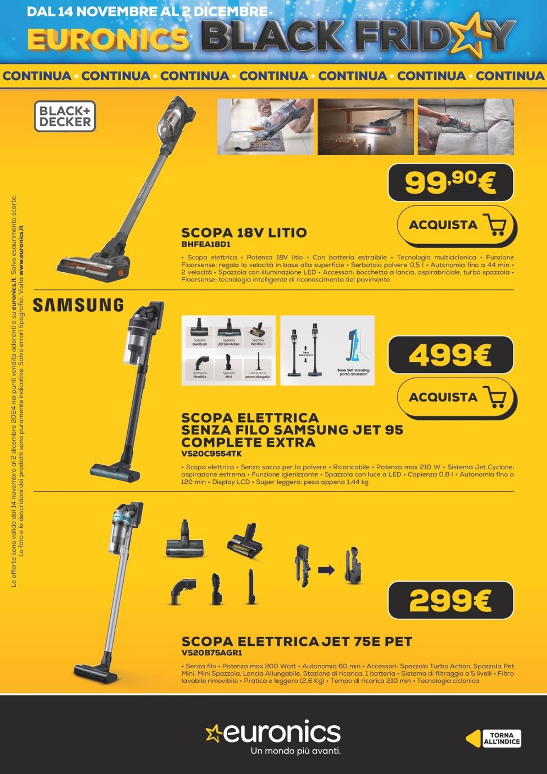 Volantino Euronics - Black Friday valido dal 14.11. al 02.12. 46