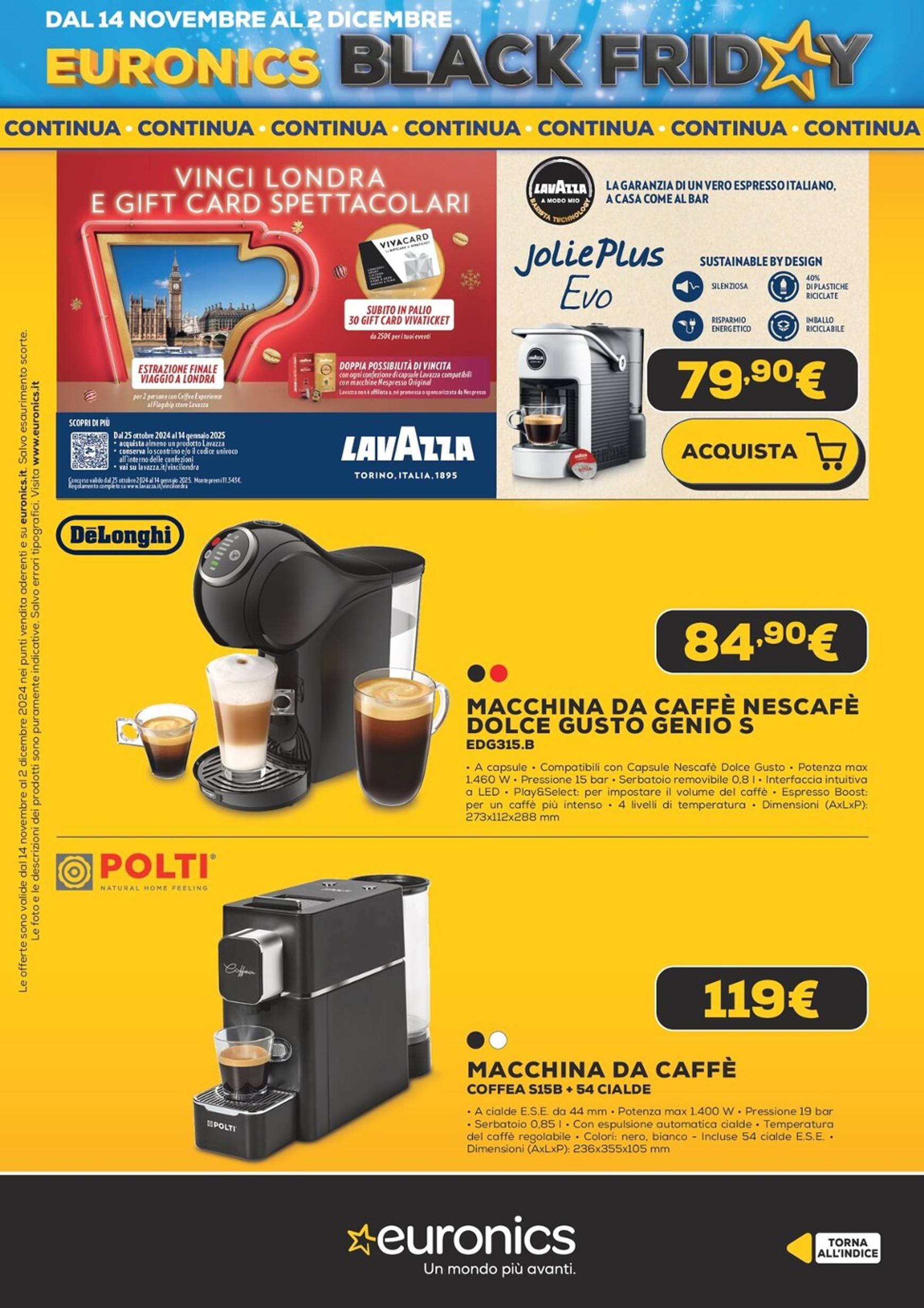 Volantino Euronics - Black Friday valido dal 14.11. al 02.12. 61