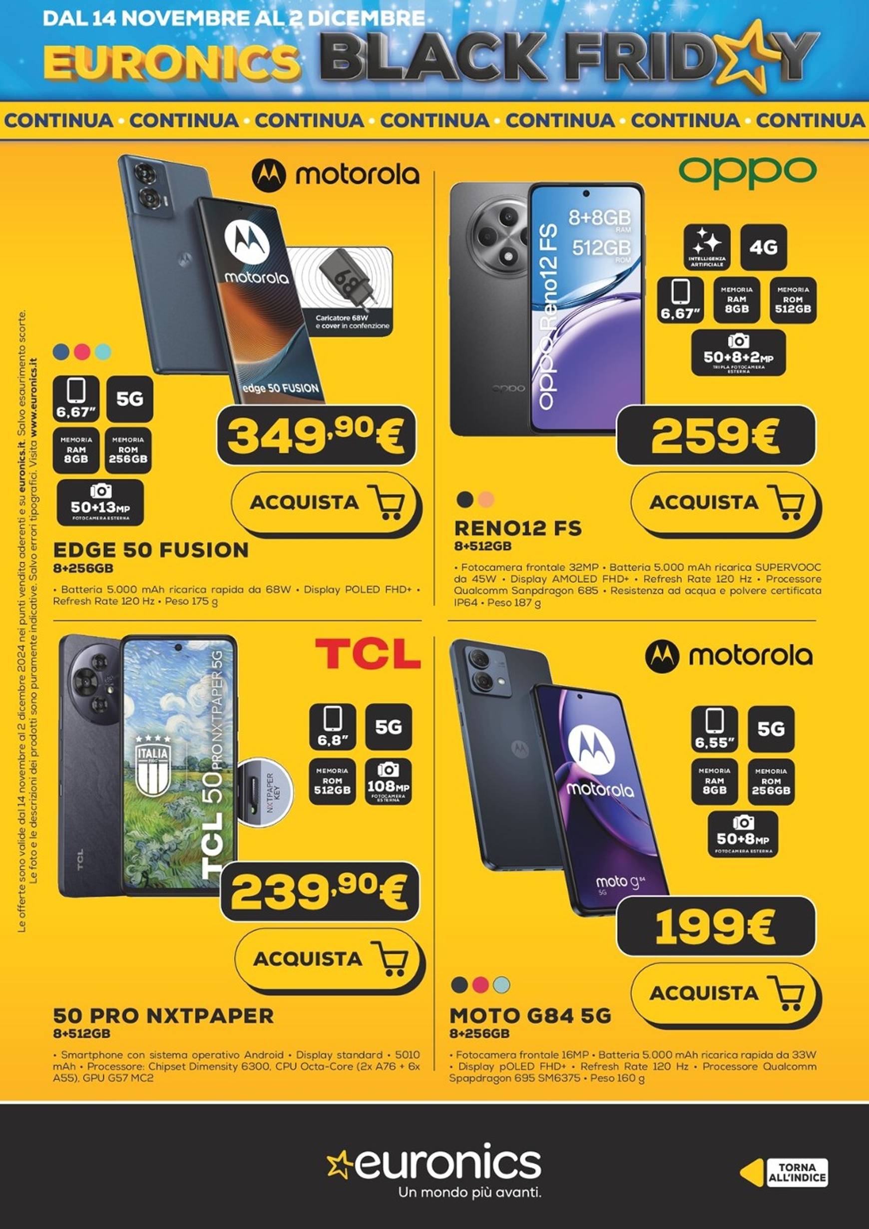 Volantino Euronics - Black Friday valido dal 14.11. al 02.12. 74