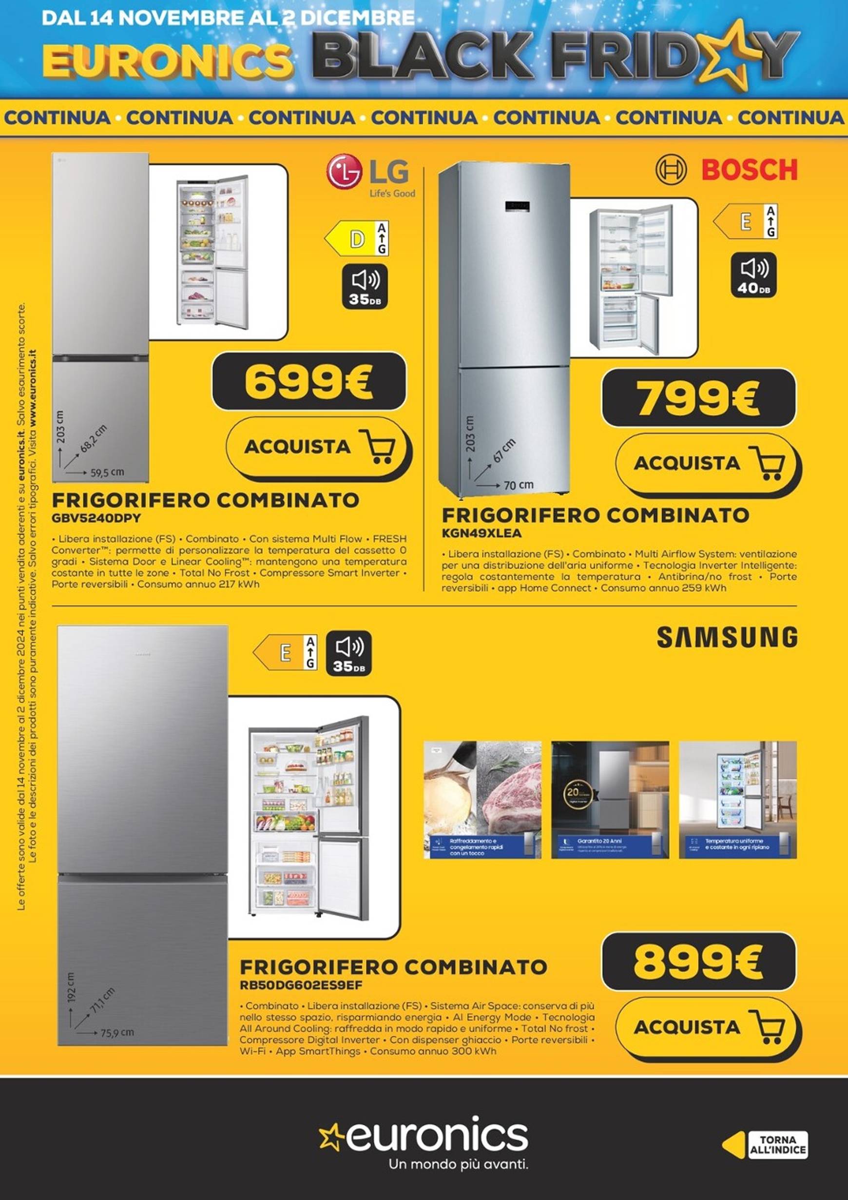 Volantino Euronics - Black Friday valido dal 14.11. al 02.12. 36