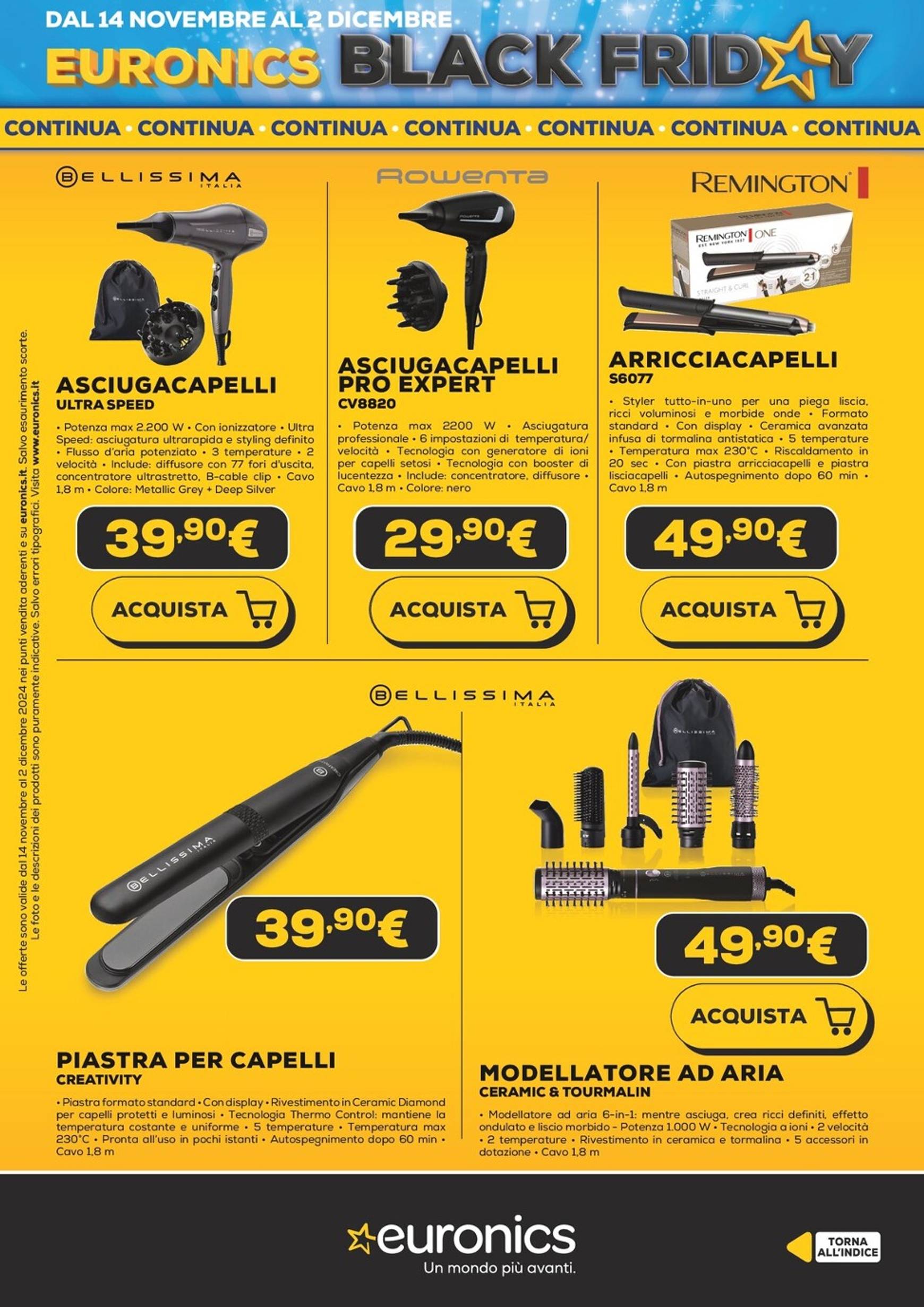 Volantino Euronics - Black Friday valido dal 14.11. al 02.12. 64