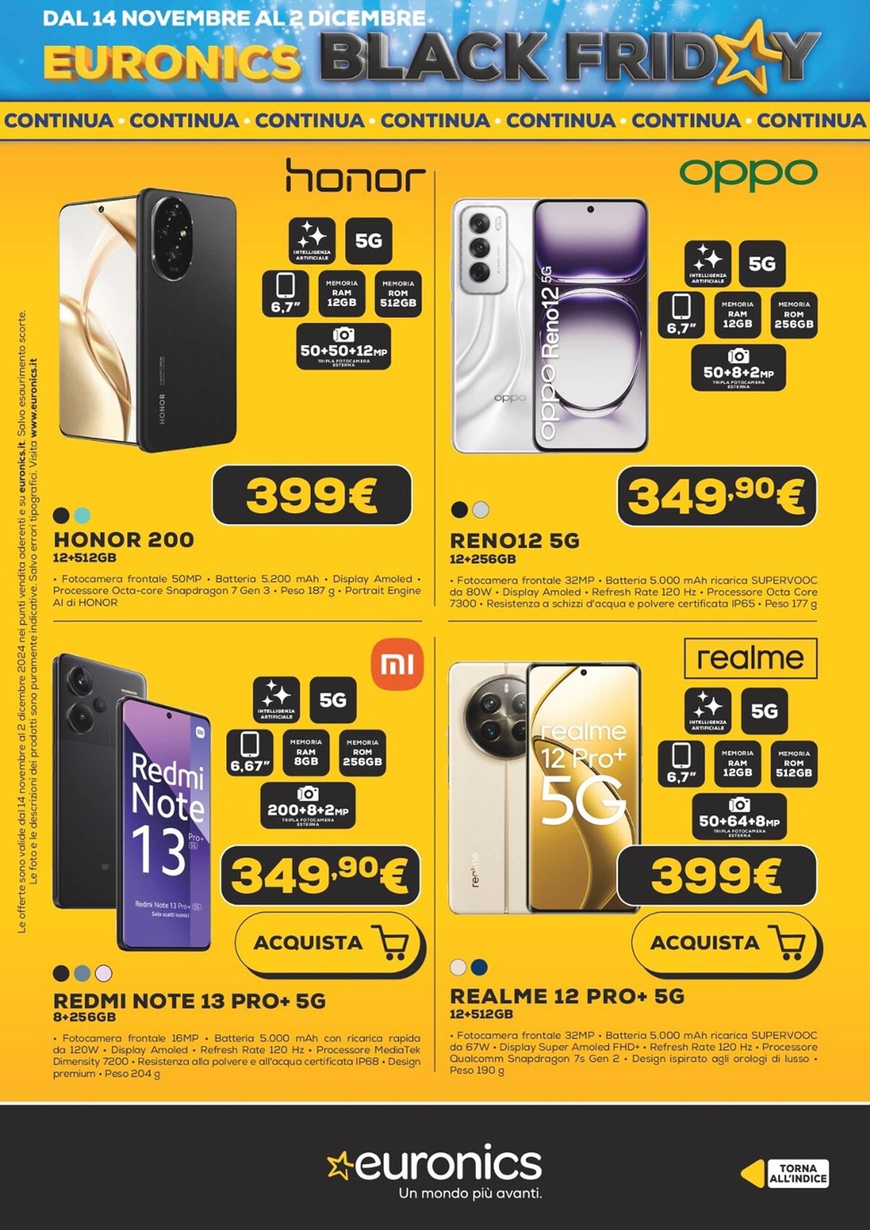 Volantino Euronics - Black Friday valido dal 14.11. al 02.12. 75