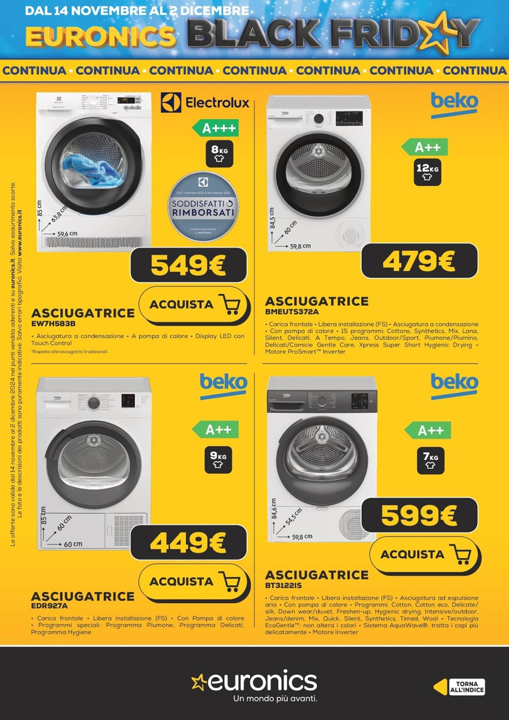 Volantino Euronics - Black Friday valido dal 14.11. al 02.12. 30