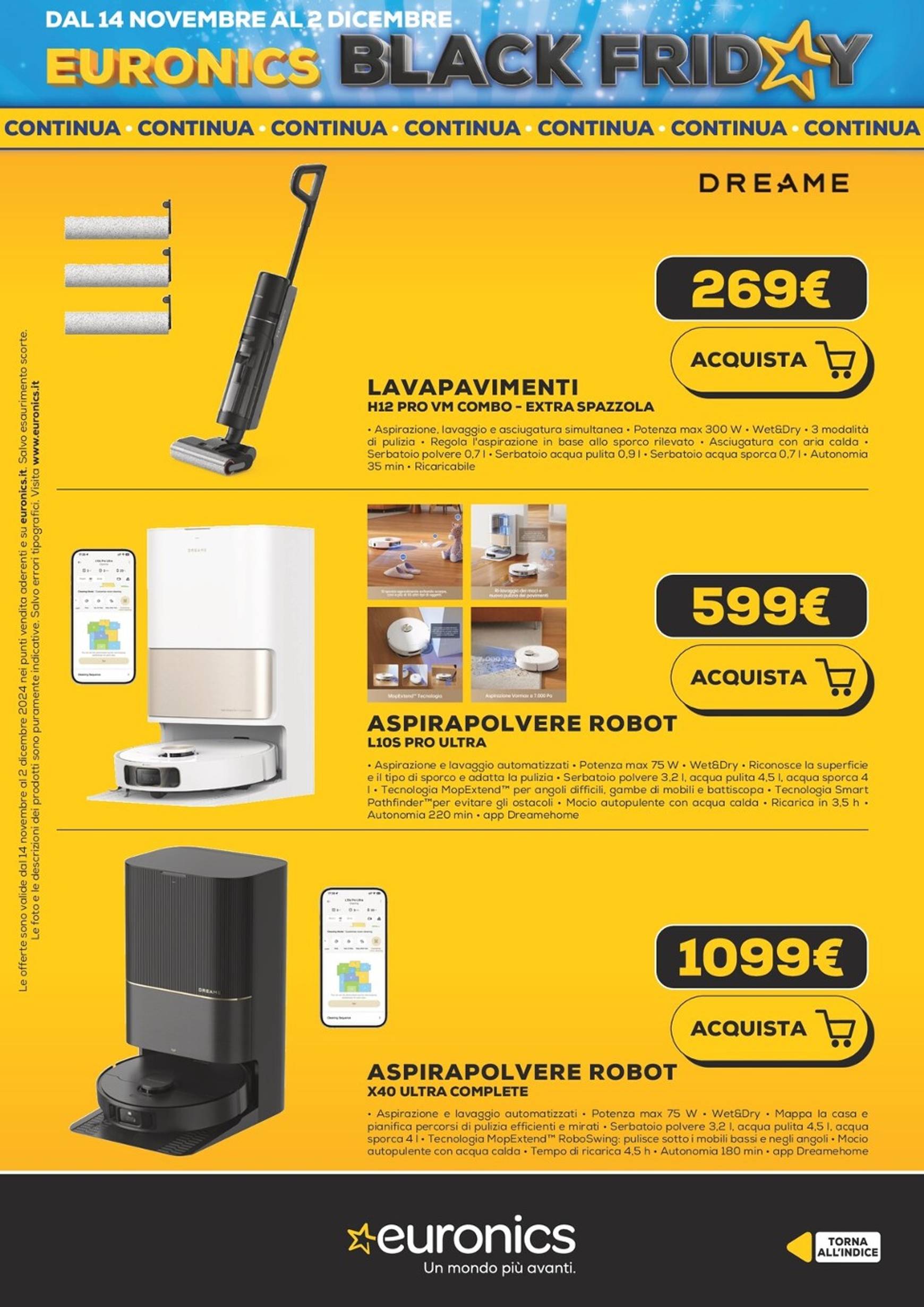 Volantino Euronics - Black Friday valido dal 14.11. al 02.12. 50