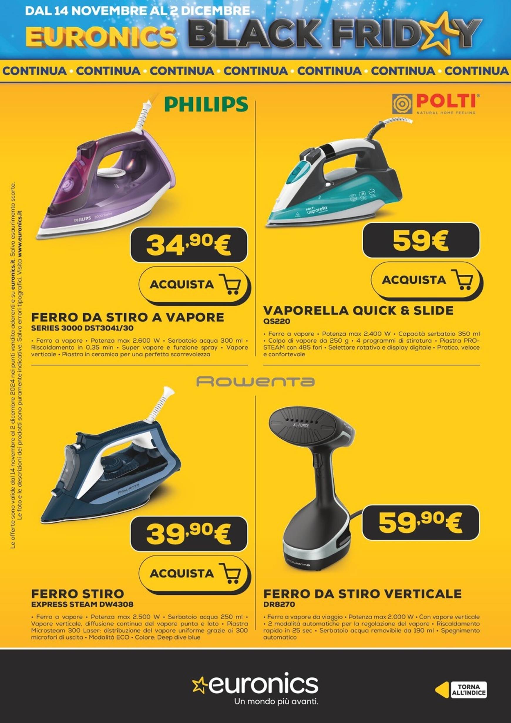 Volantino Euronics - Black Friday valido dal 14.11. al 02.12. 52