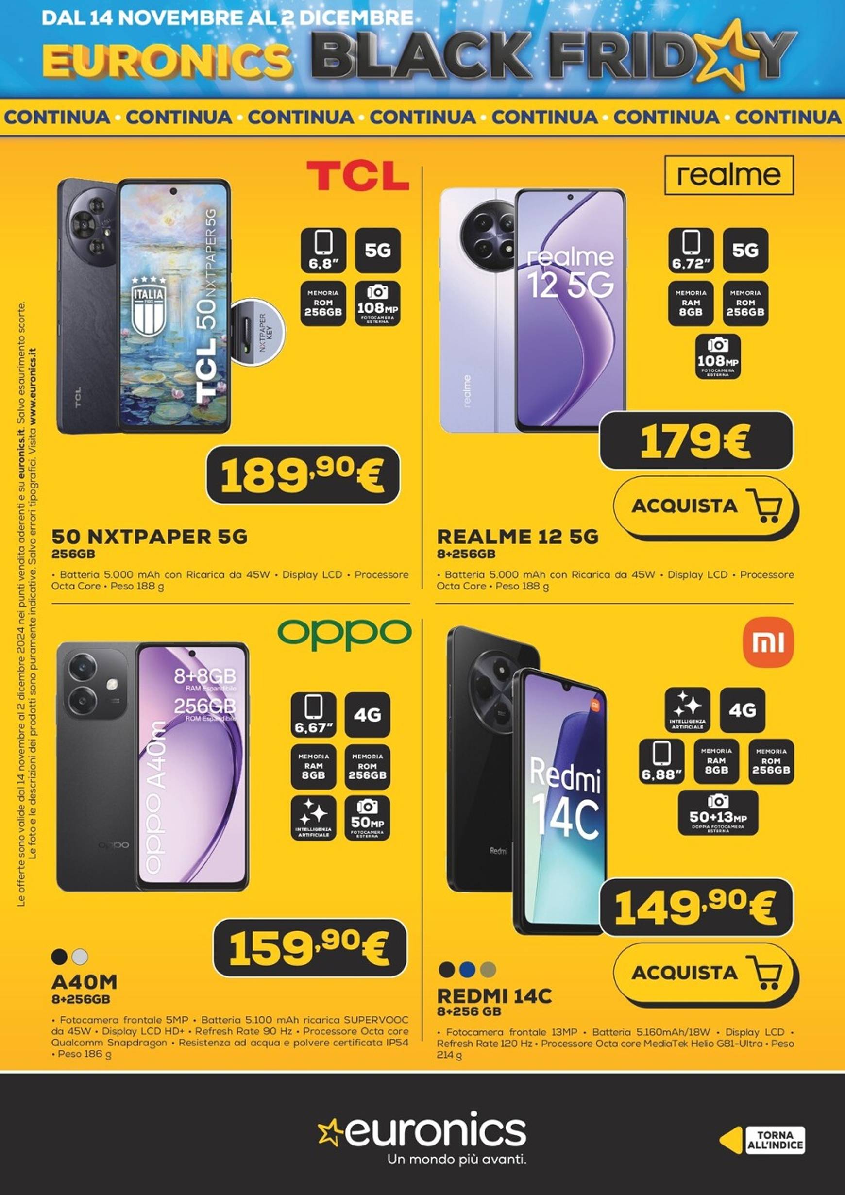 Volantino Euronics - Black Friday valido dal 14.11. al 02.12. 73