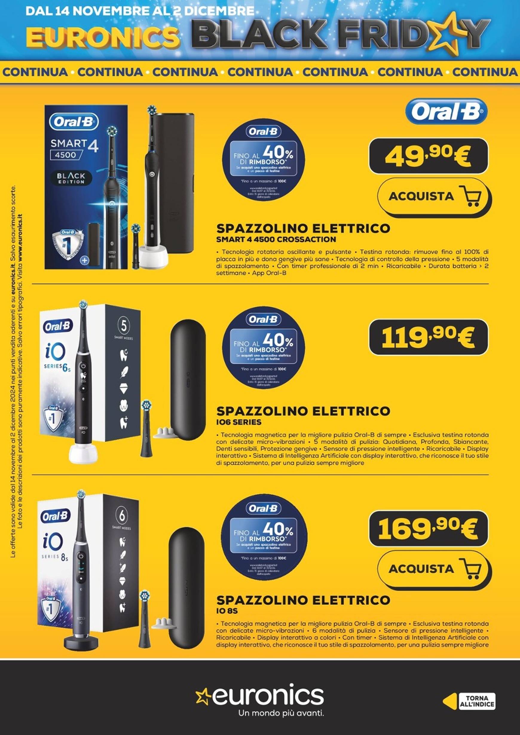 Volantino Euronics - Black Friday valido dal 14.11. al 02.12. 68