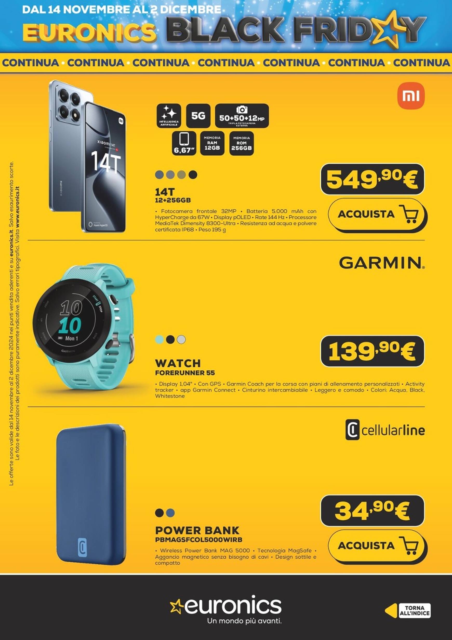 Volantino Euronics - Black Friday valido dal 14.11. al 02.12. 76