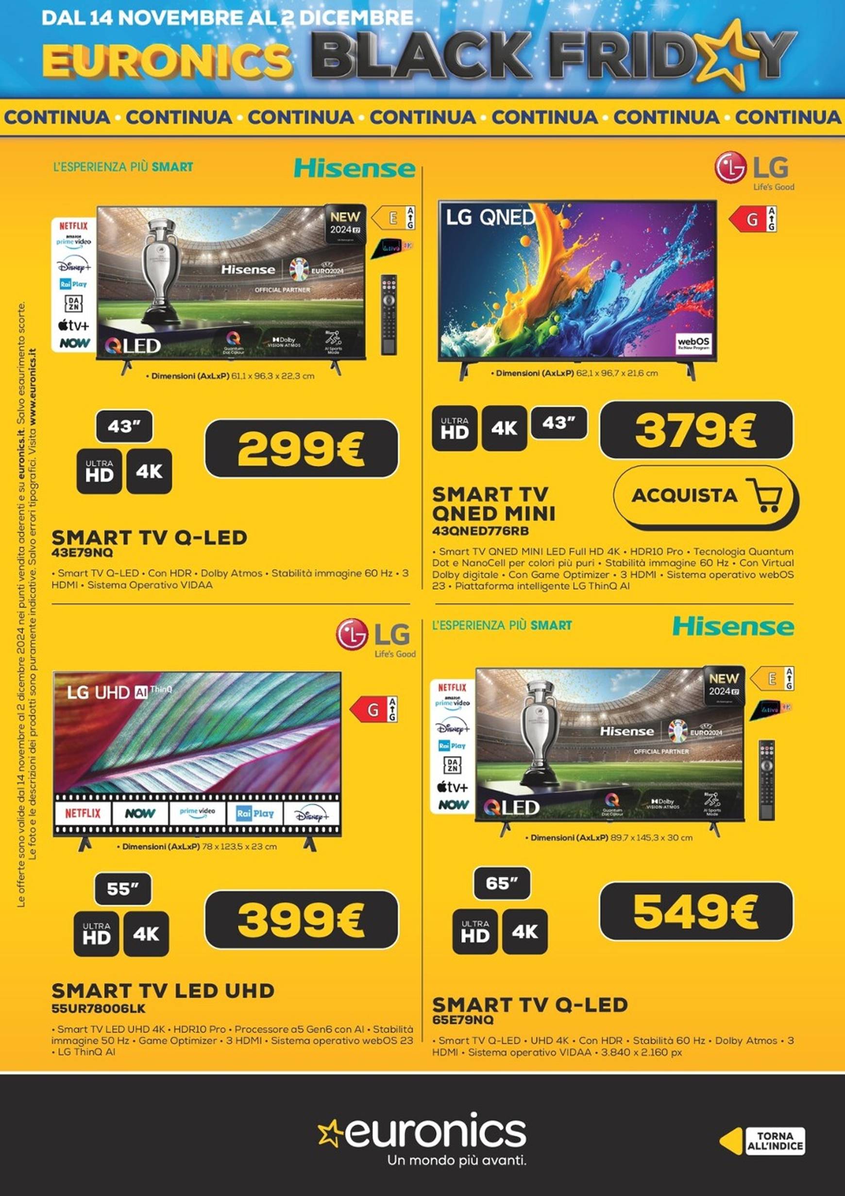 Volantino Euronics - Black Friday valido dal 14.11. al 02.12. 4