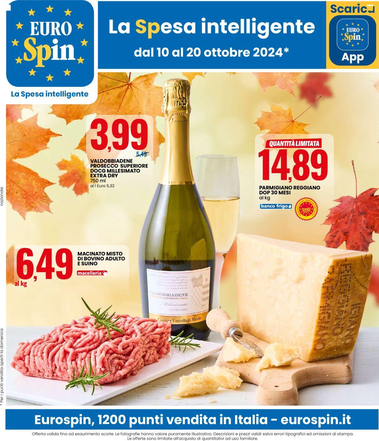 Volantino Eurospin 10/10/2024 - 20/10/2024