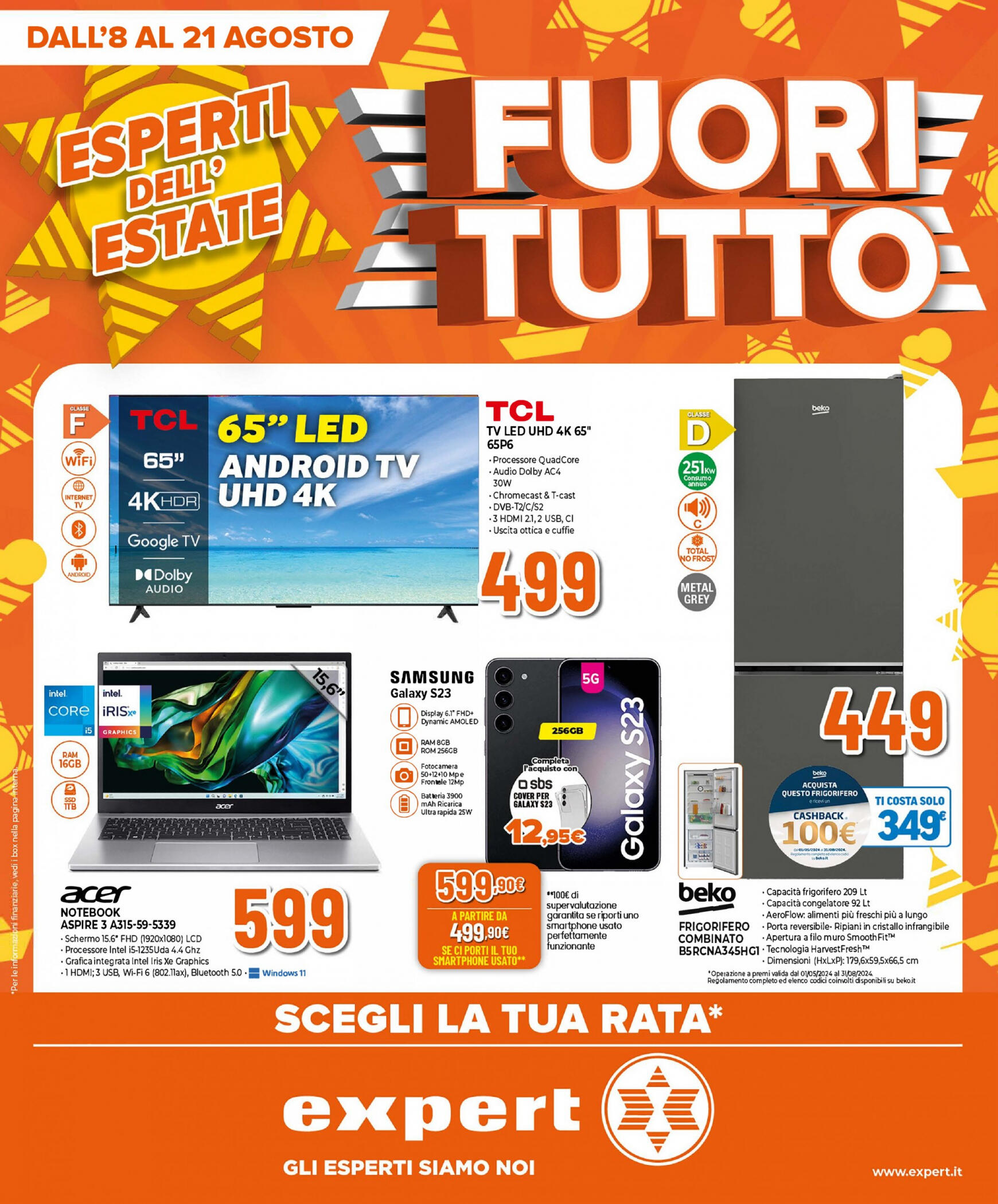 Nuovo volantino expert 08.08. - 21.08.