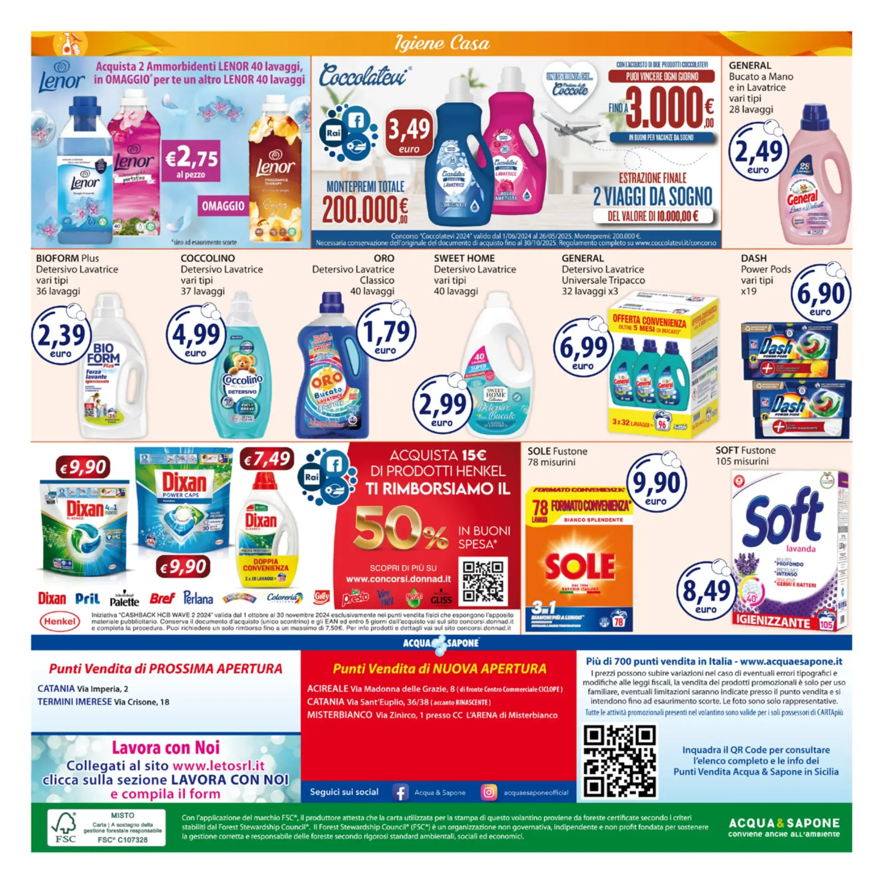 Volantino Acqua e Sapone valido dal 04.11. al 17.11. 20