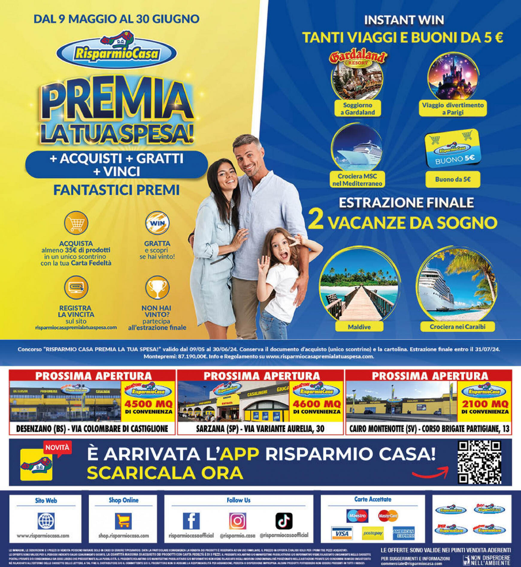 Nuovo volantino Risparmio Casa 15.05. - 23.05. 12