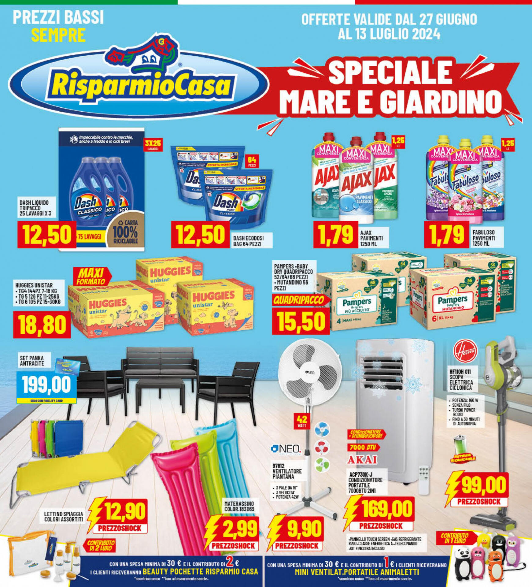 Nuovo volantino Risparmio Casa 27.06. - 13.07.