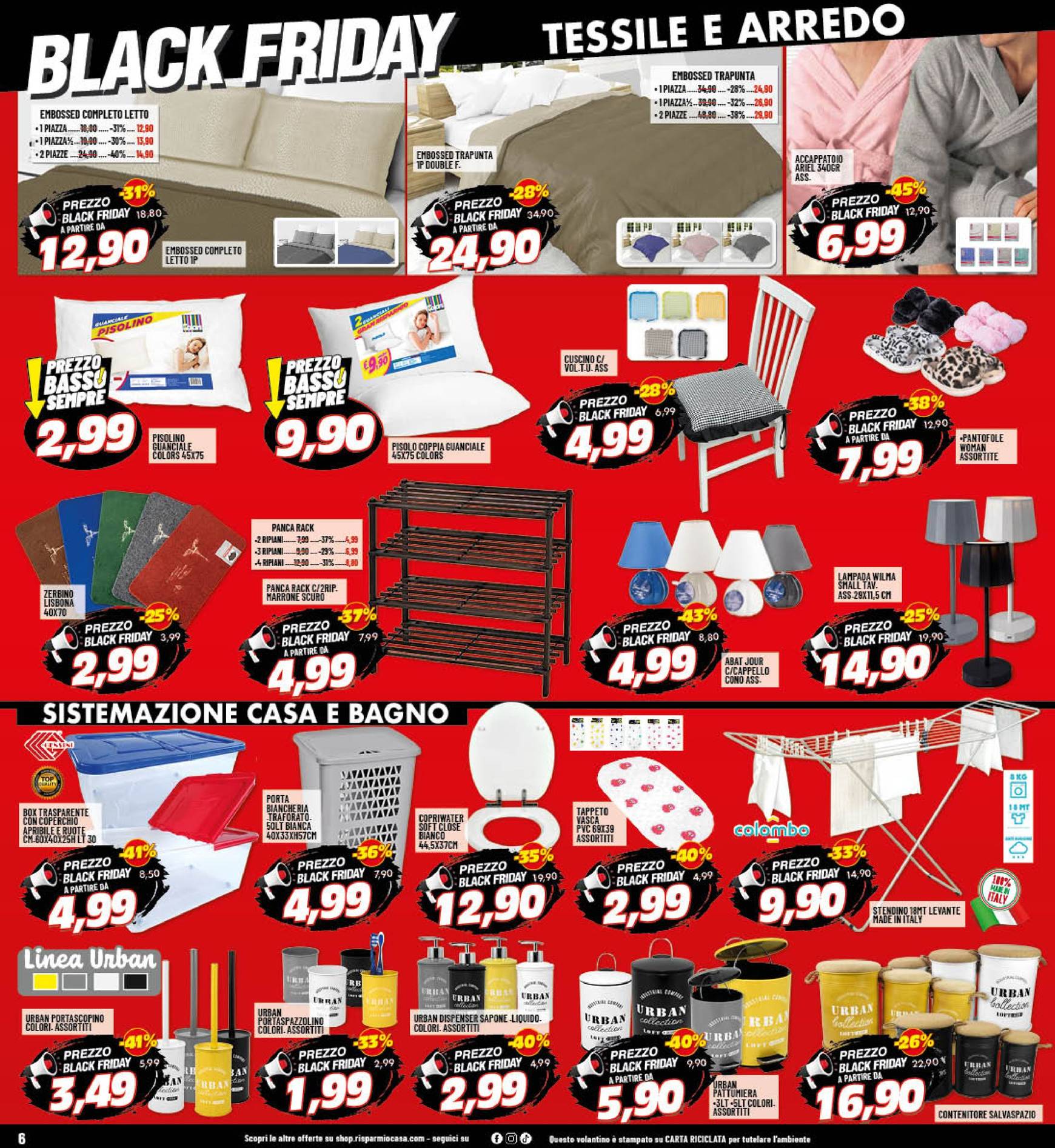 Volantino Risparmio Casa - Black Friday valido dal 14.11. al 21.11. 6