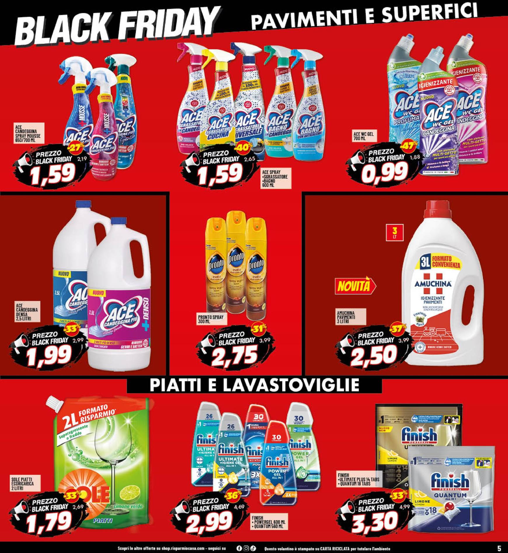 Volantino Risparmio Casa - Black Friday valido dal 14.11. al 21.11. 5