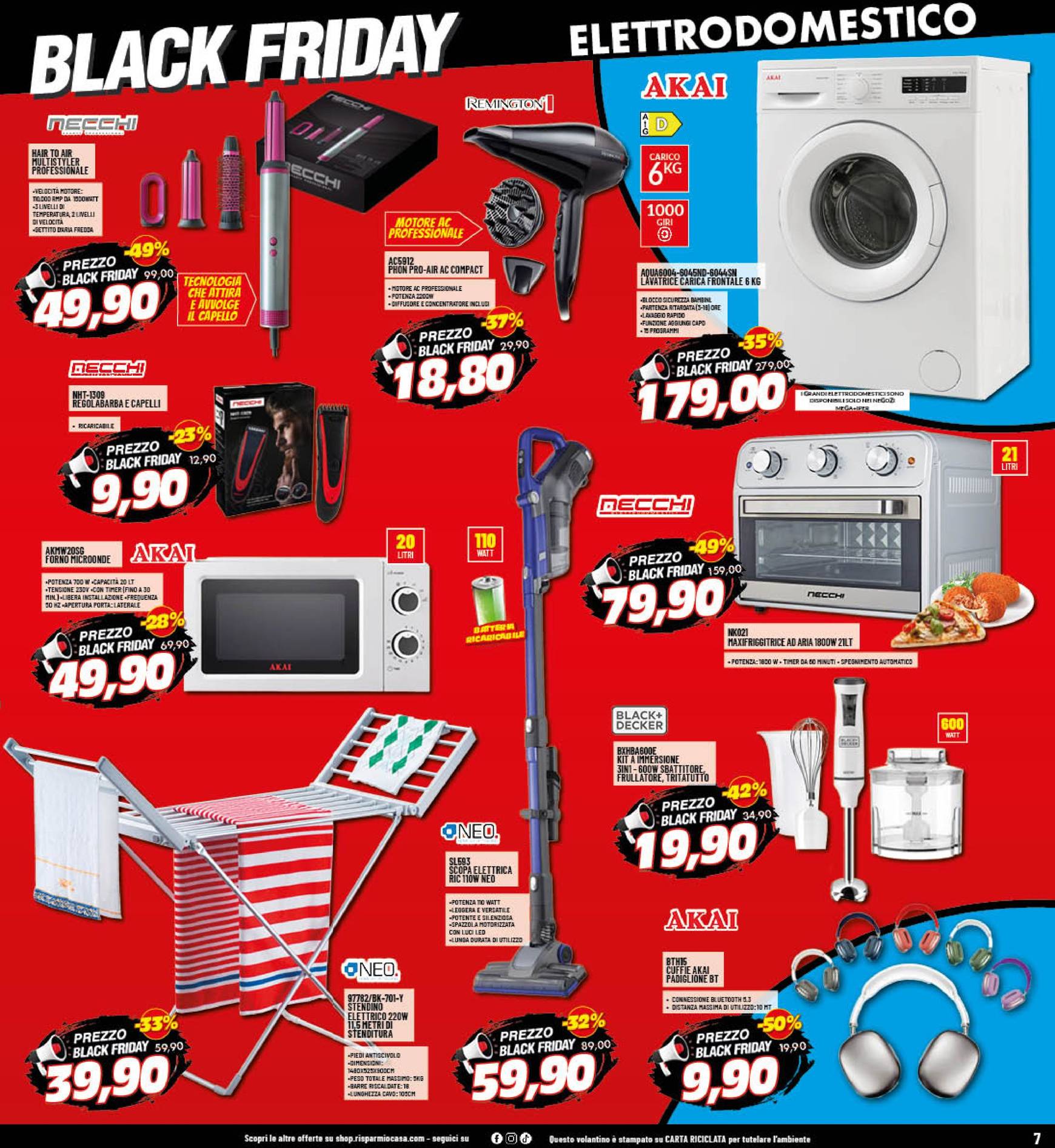 Volantino Risparmio Casa - Black Friday valido dal 14.11. al 21.11. 7