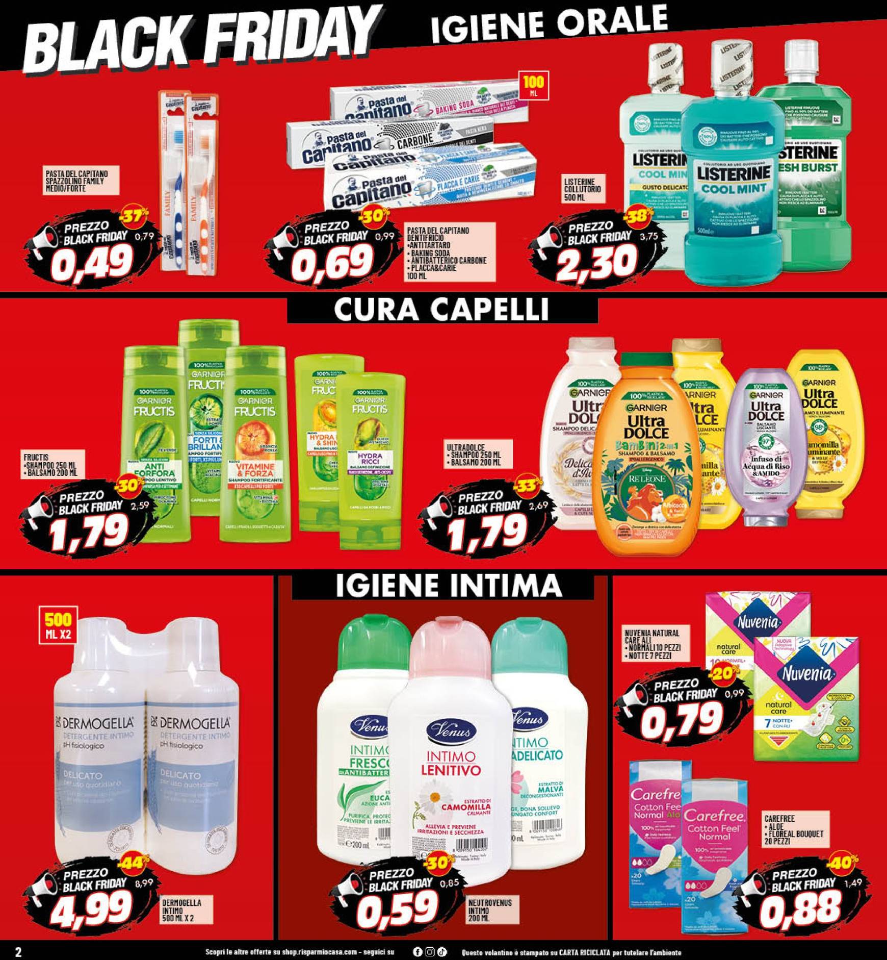 Volantino Risparmio Casa - Black Friday valido dal 14.11. al 21.11. 2