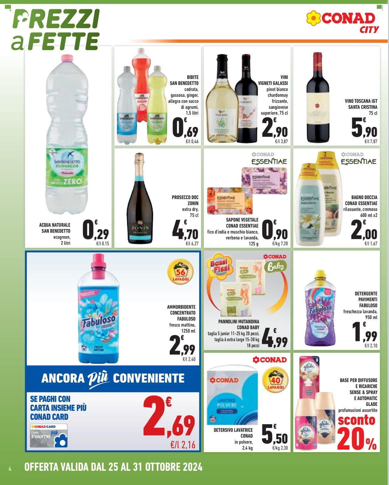 Prossimo volantino Conad 25/10/2024 - 31/10/2024 4