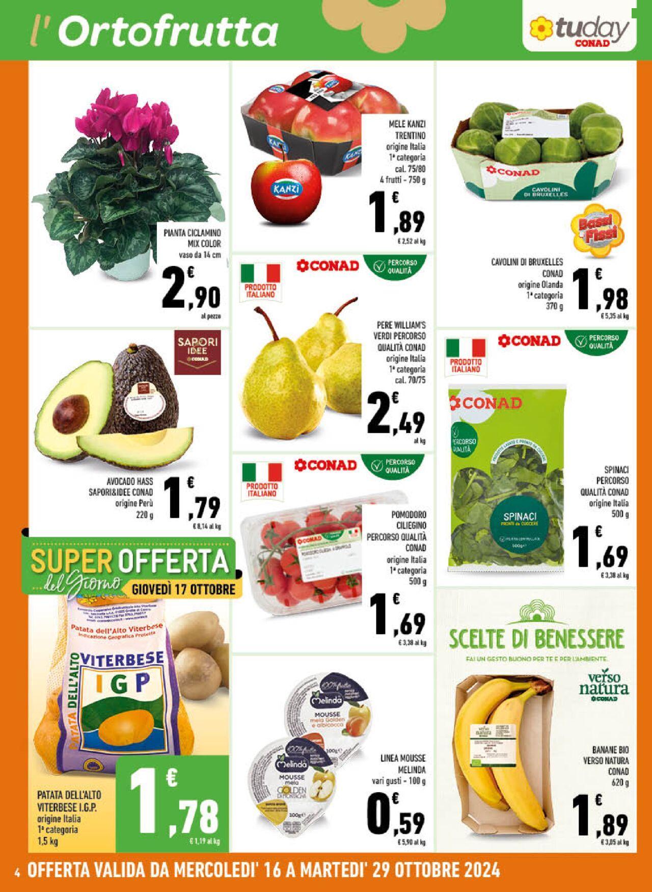 Prossimo volantino Conad 16/10/2024 - 29/10/2024 4