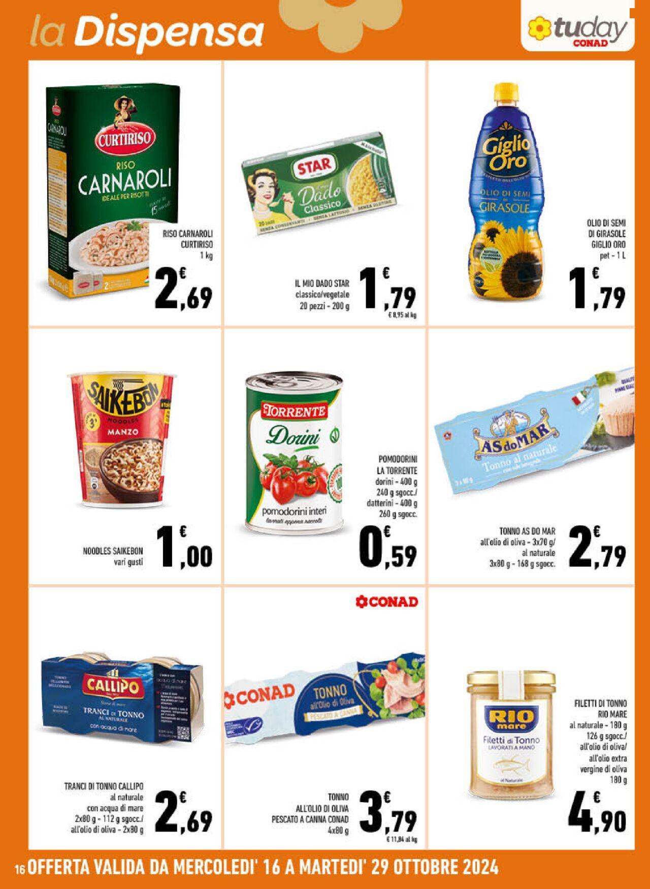 Prossimo volantino Conad 16/10/2024 - 29/10/2024 16