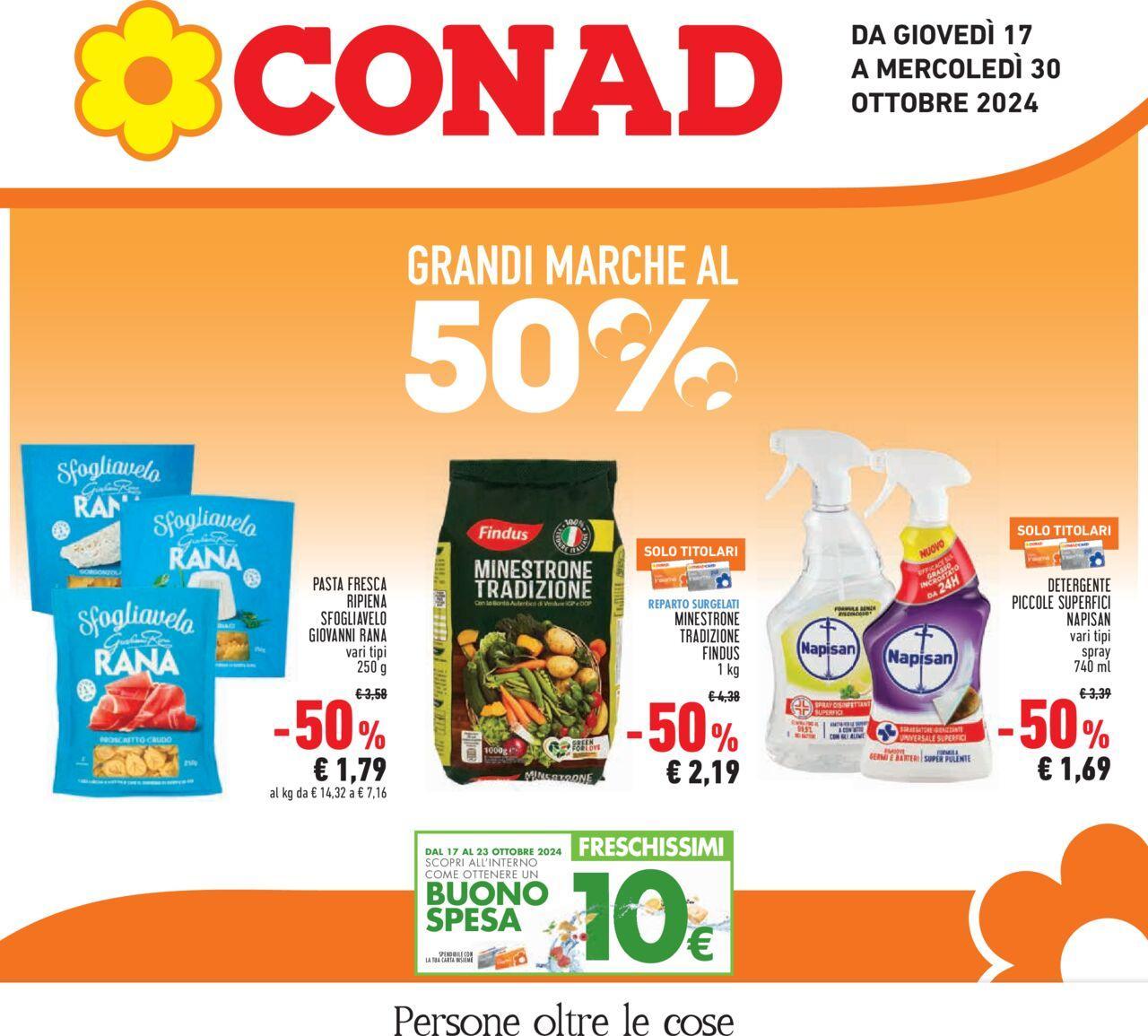 Prossimo volantino Conad 17/10/2024 - 30/10/2024