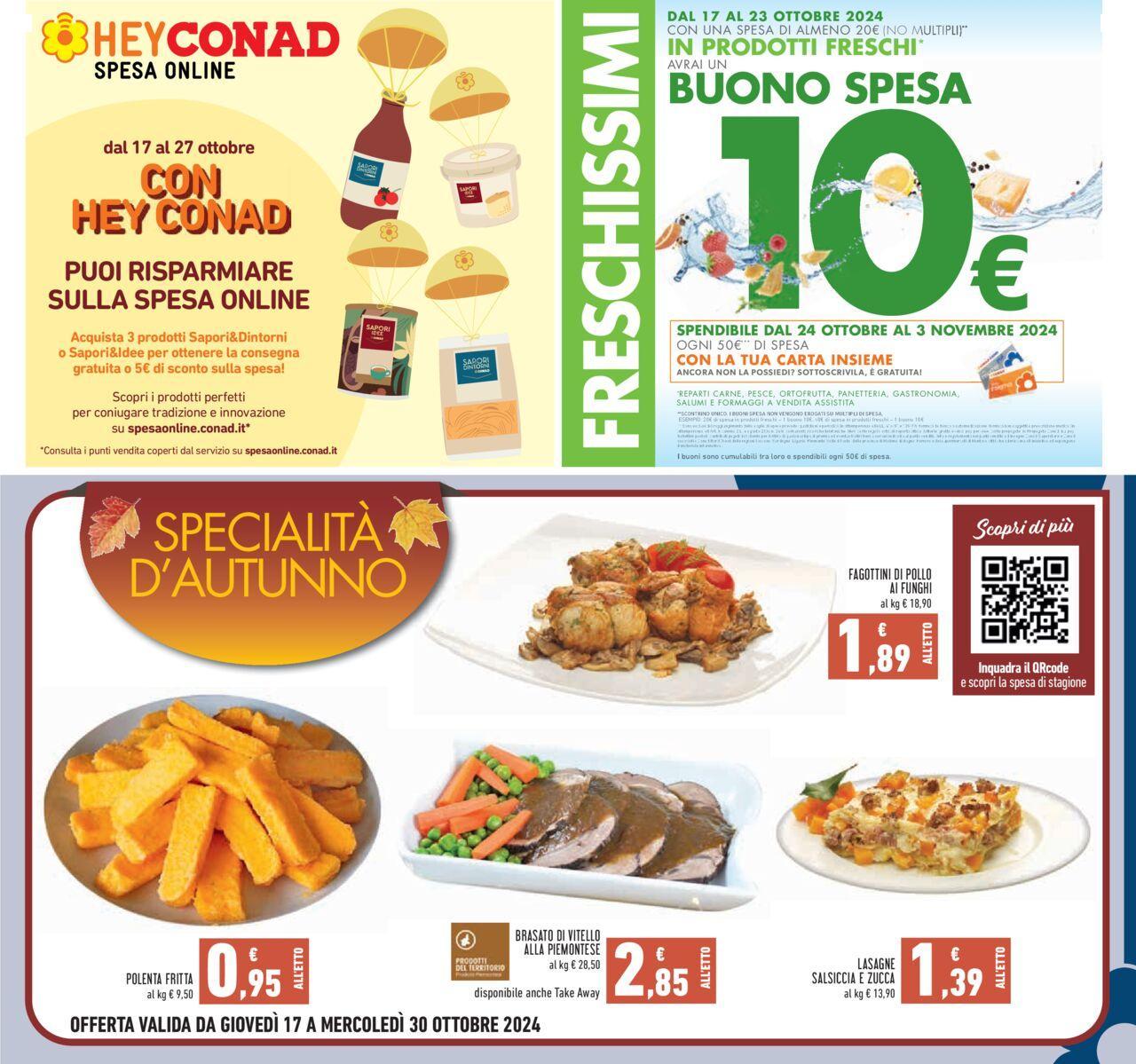 Prossimo volantino Conad 17/10/2024 - 30/10/2024 9