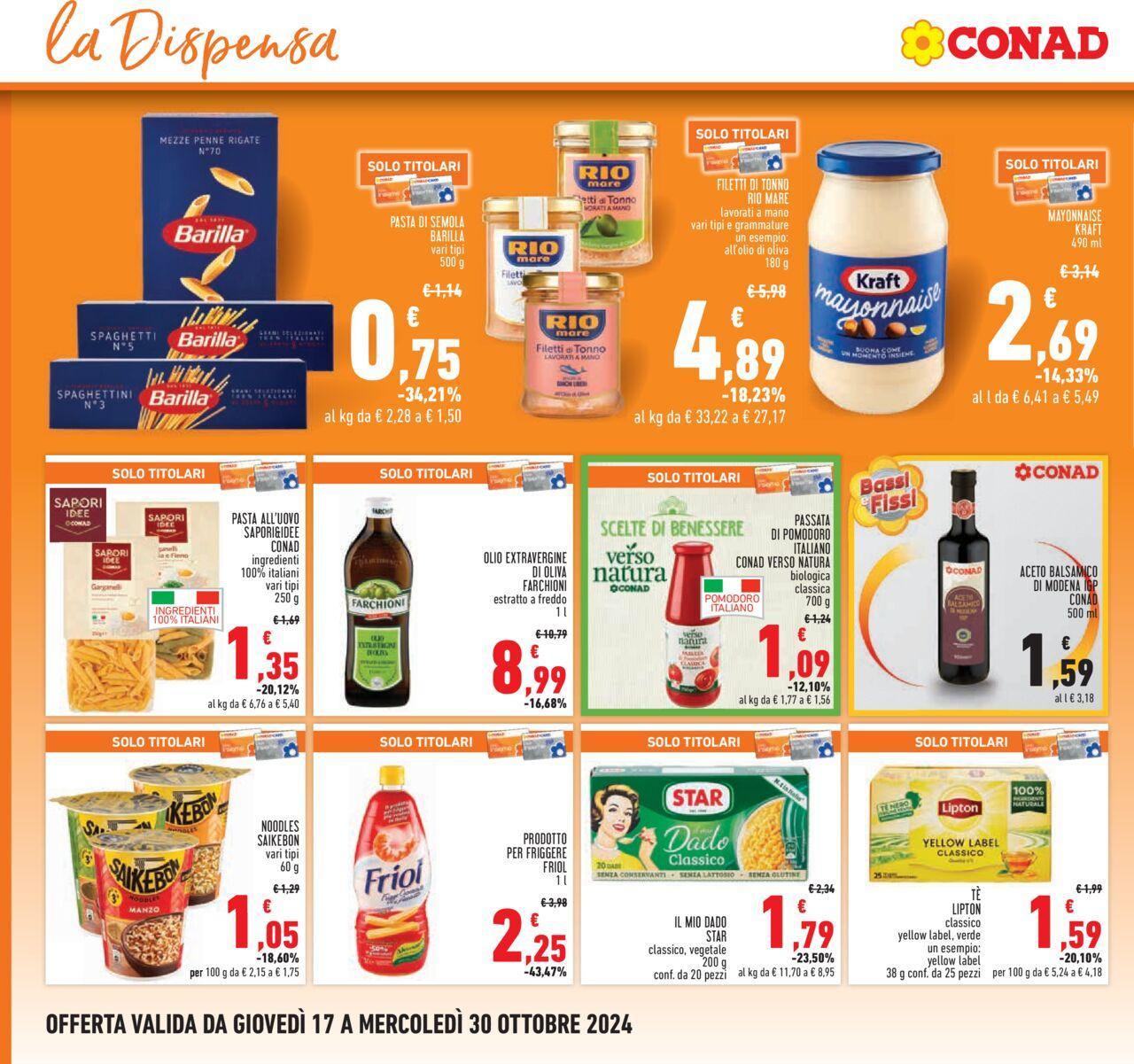 Prossimo volantino Conad 17/10/2024 - 30/10/2024 18