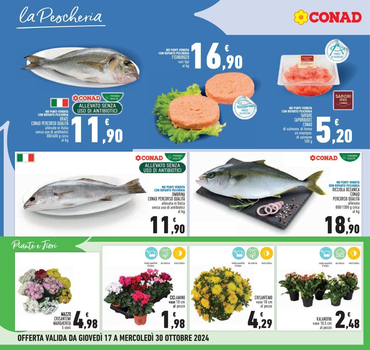 Prossimo volantino Conad 17/10/2024 - 30/10/2024 12