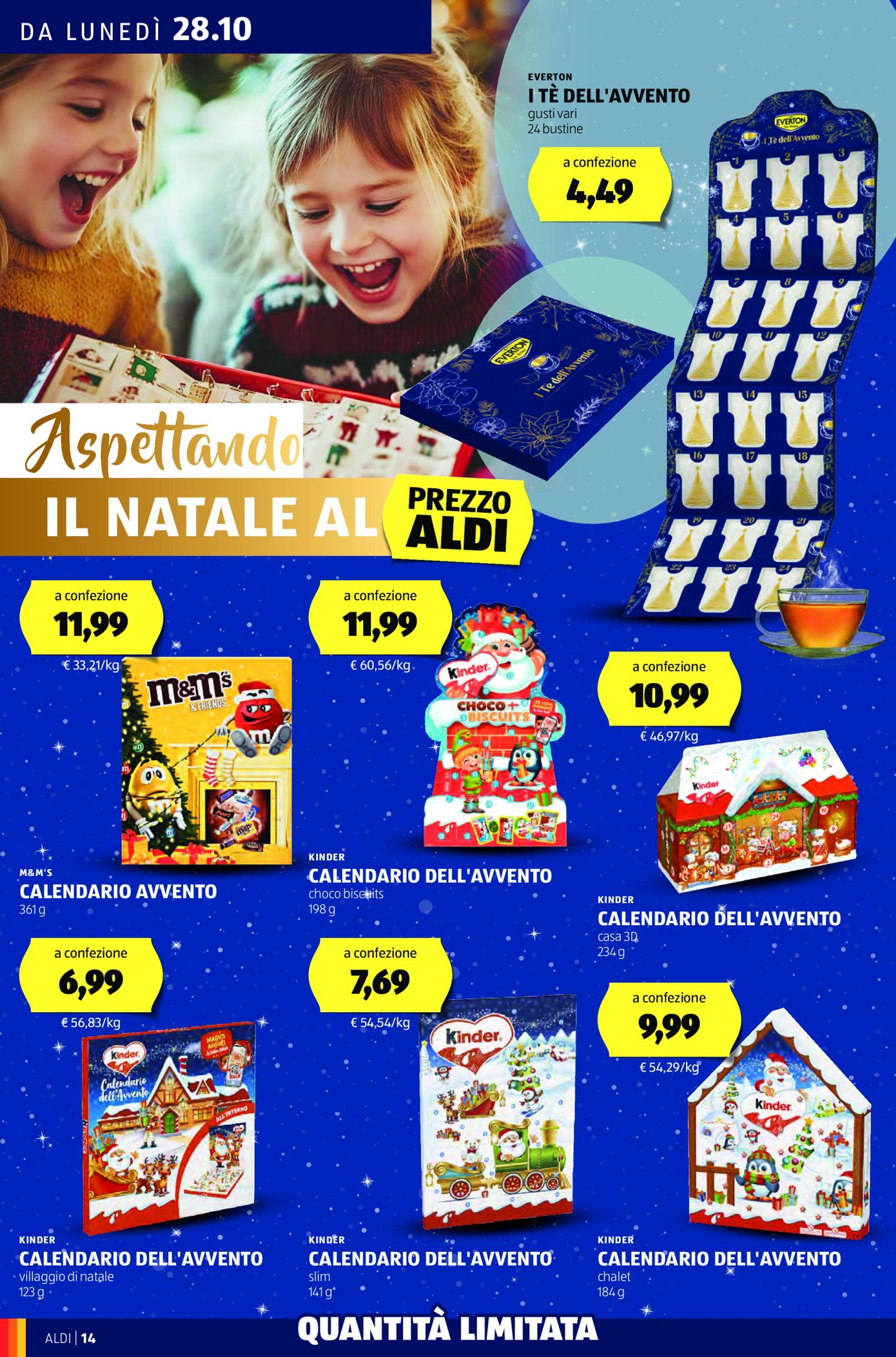 Volantino ALDI valido dal 28.10. al 03.11. 14