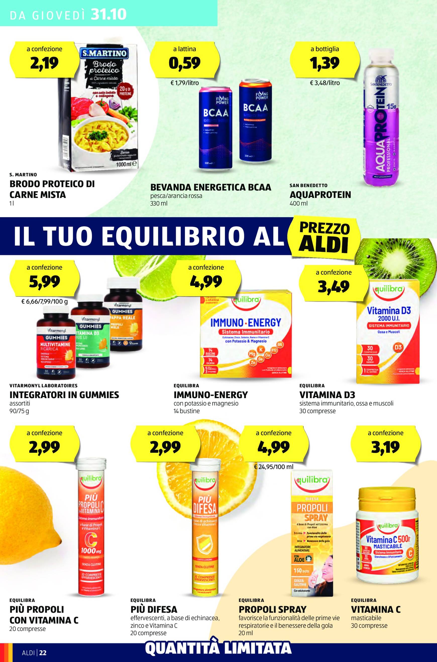 Volantino ALDI valido dal 28.10. al 03.11. 22