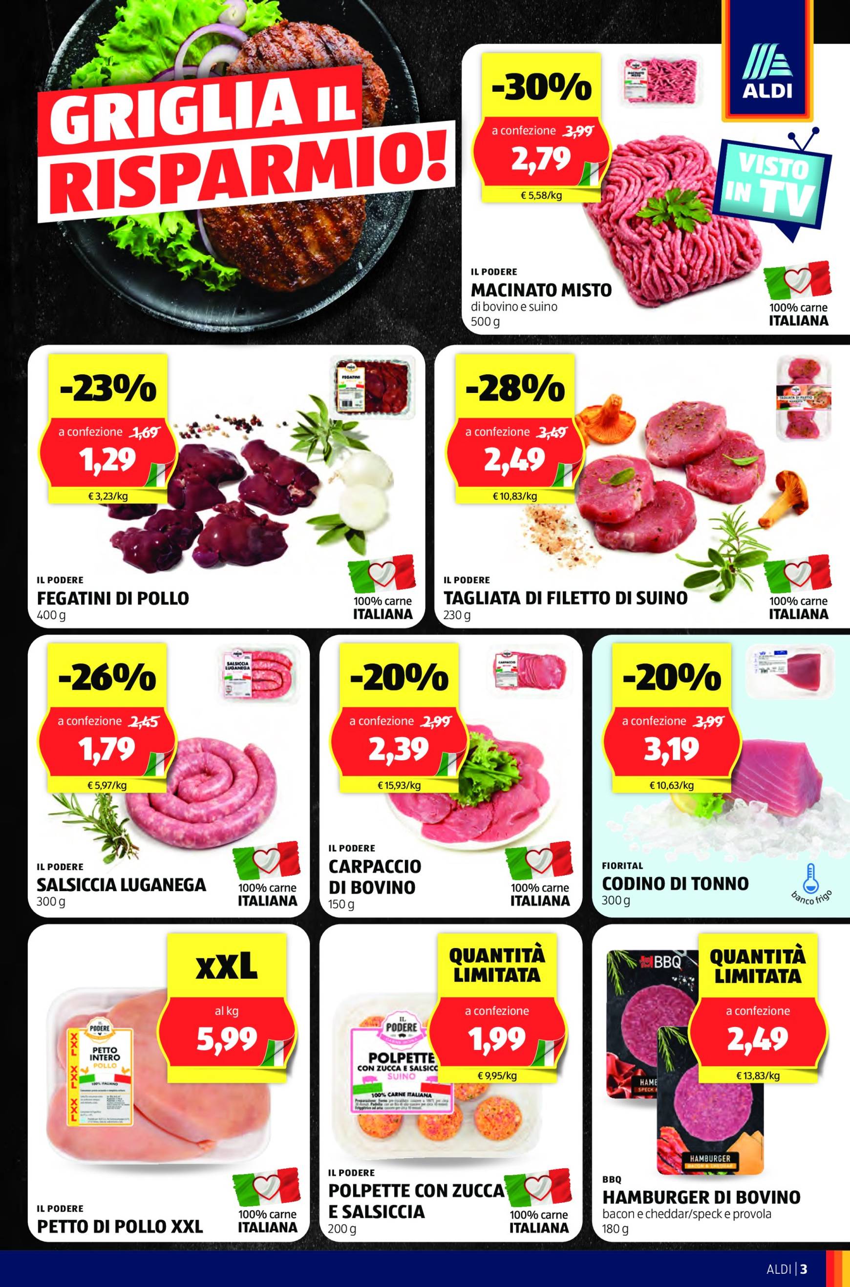 Volantino ALDI valido dal 28.10. al 03.11. 3