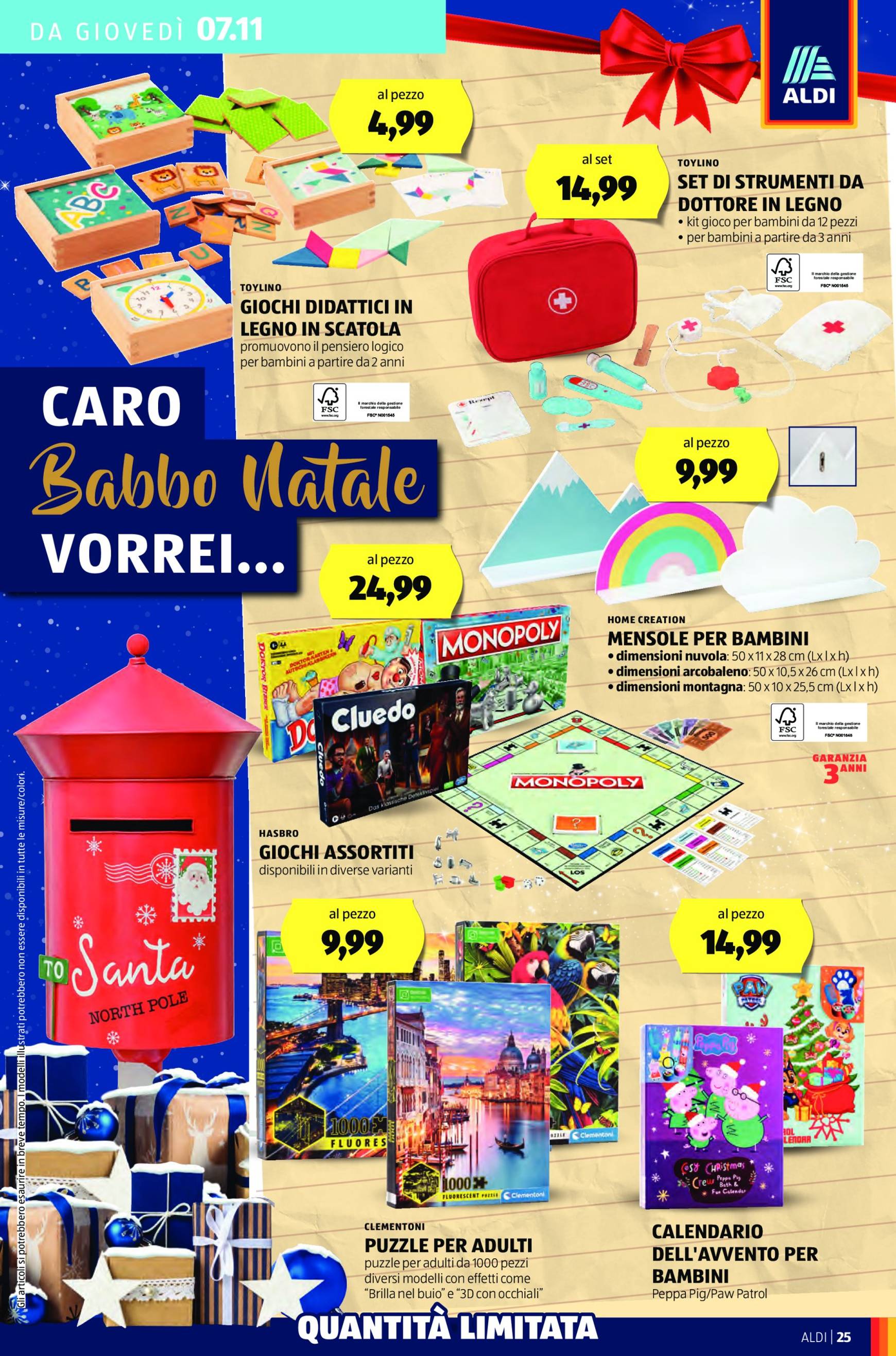 Volantino ALDI valido dal 04.11. al 10.11. 25