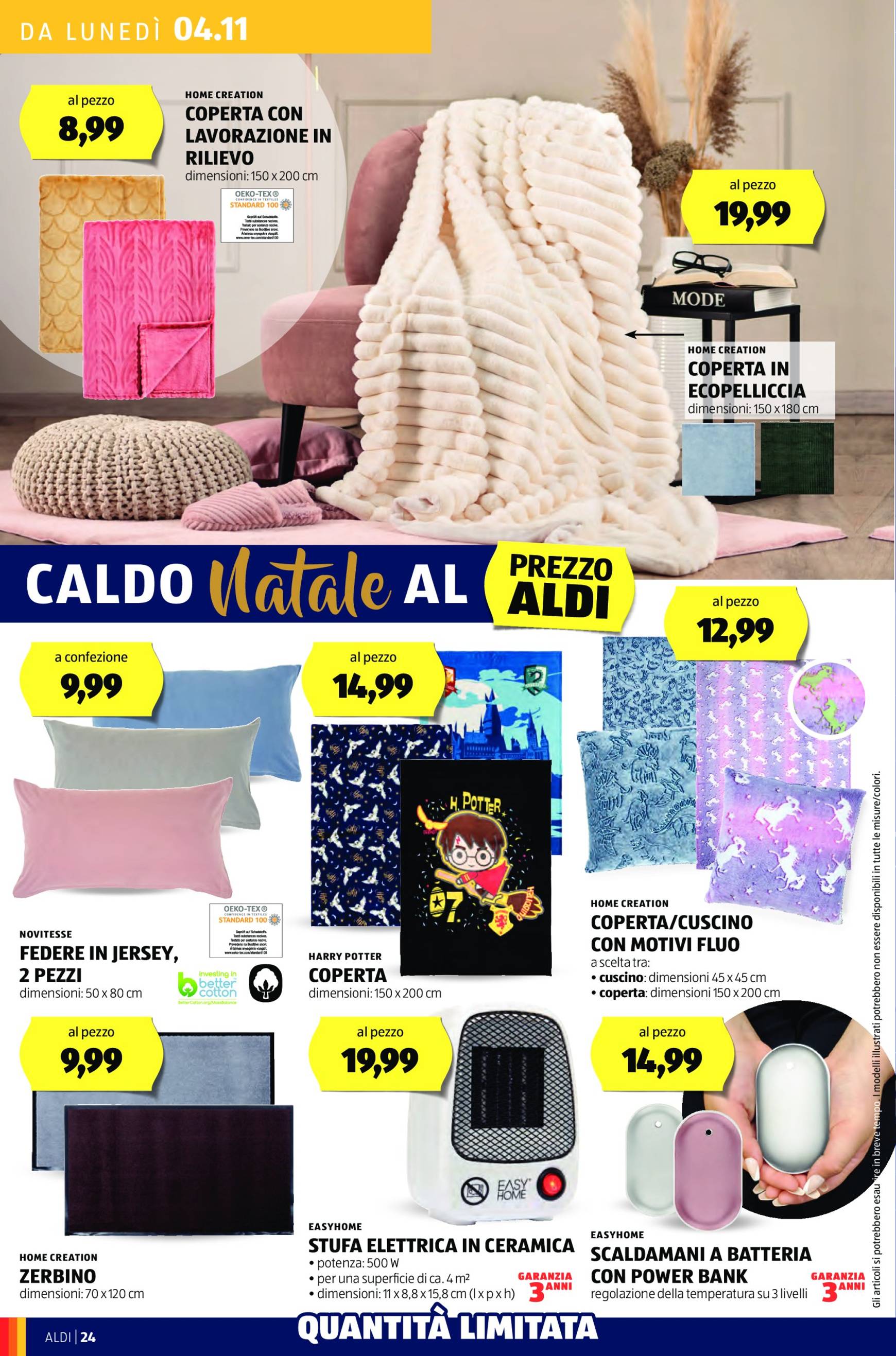 Volantino ALDI valido dal 04.11. al 10.11. 24